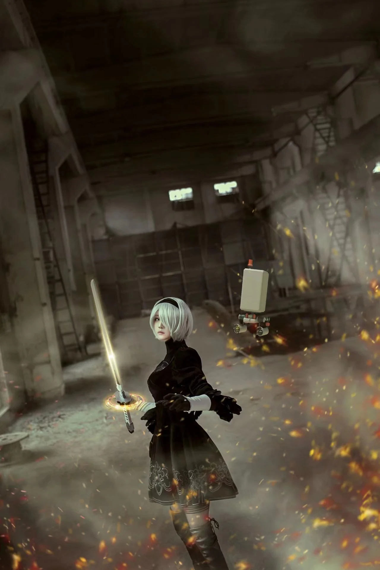 【尼尔机械纪元】2B 伪娘COS写真