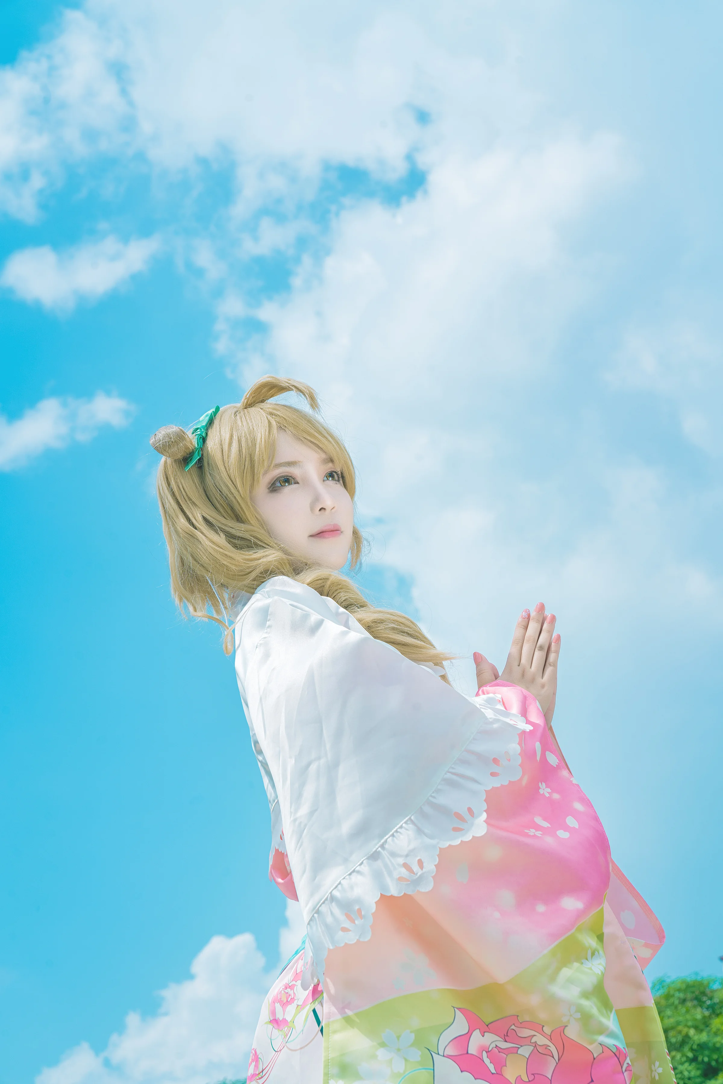 正月和服未觉醒 南小鸟 ver. COS写真