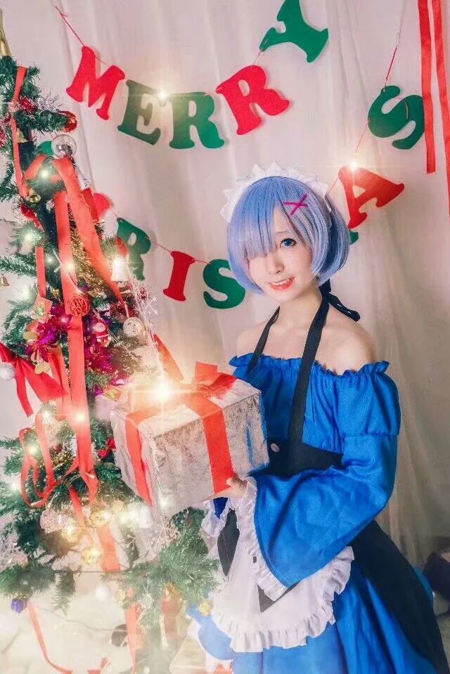 蕾姆の圣诞COS写真