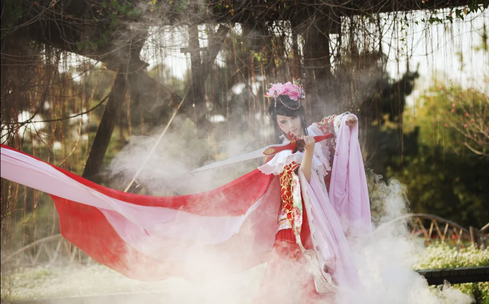 霹雳布袋戏绯羽怨姬COS写真