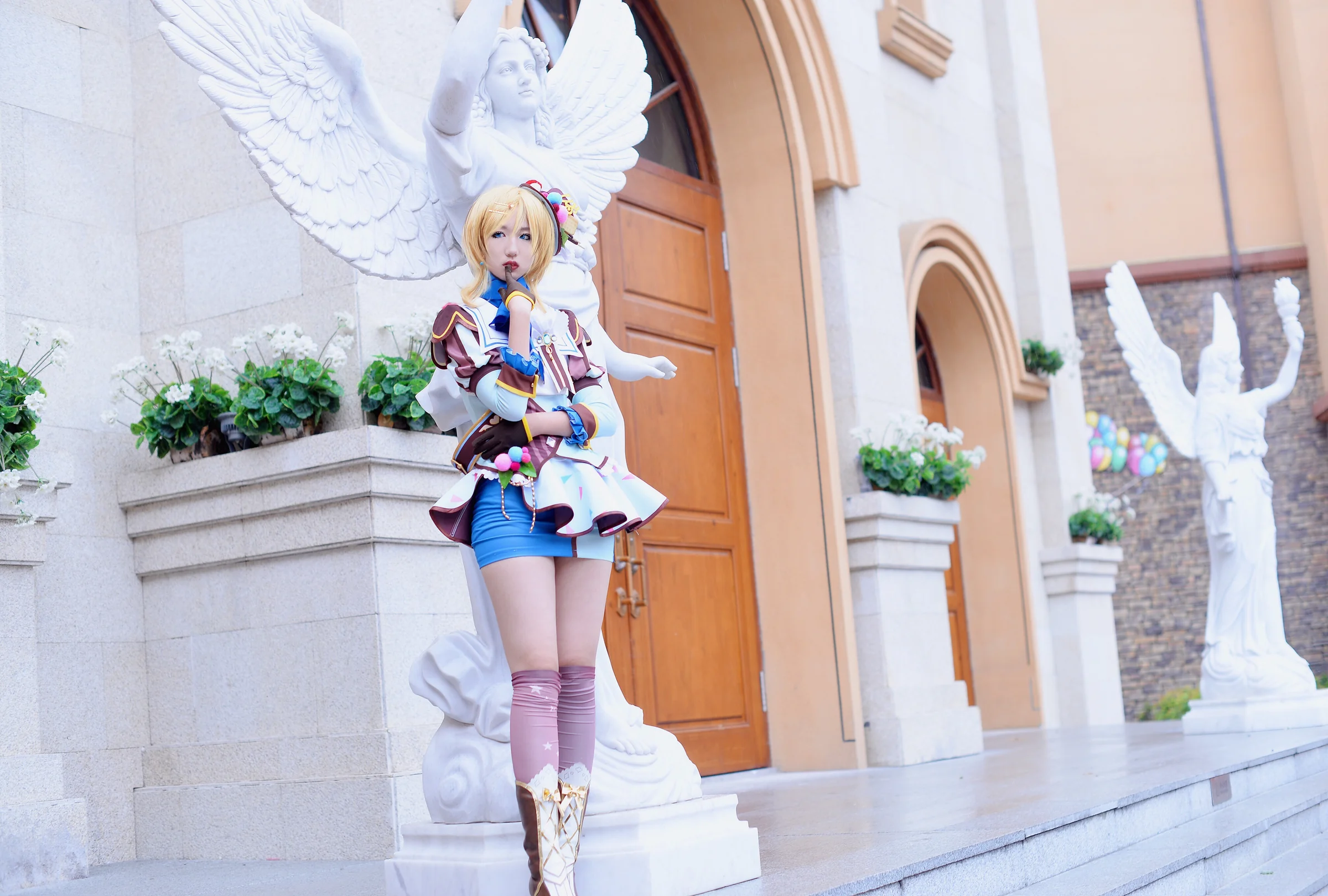 Love Live！绚濑绘里冰激凌觉醒COS写真