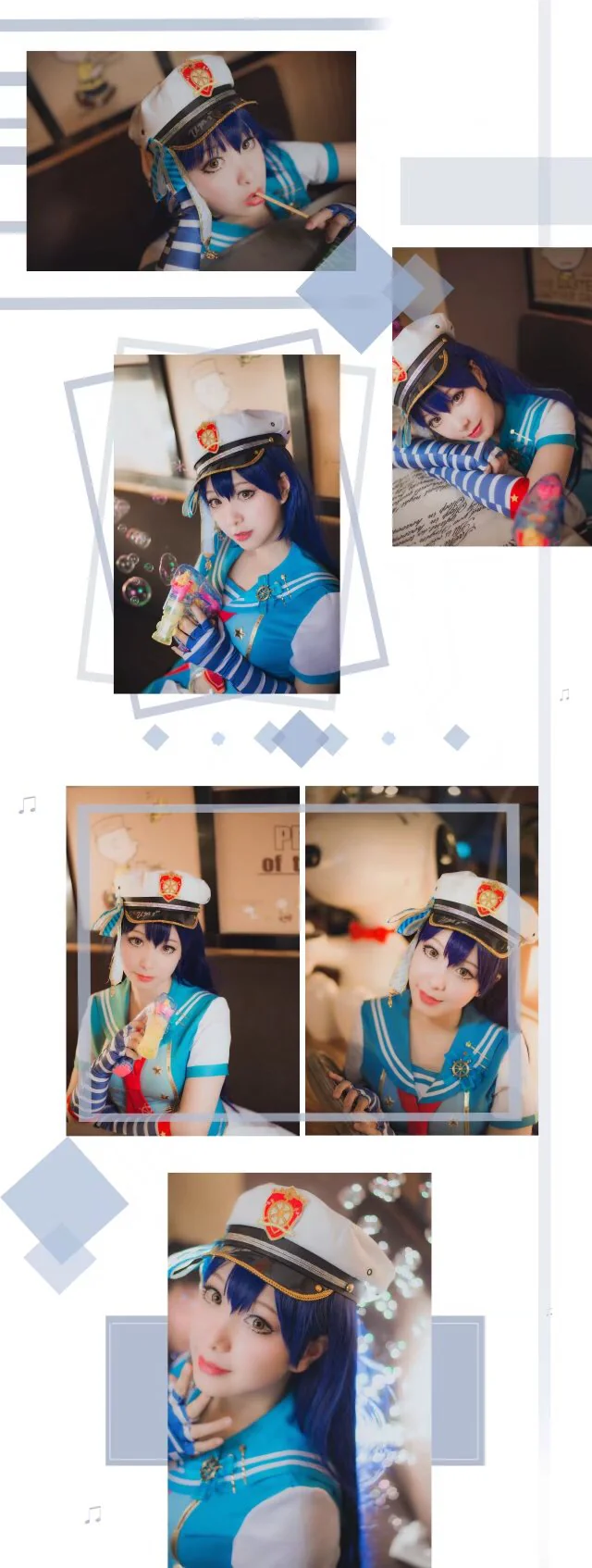 Love live！海未 海军COS写真