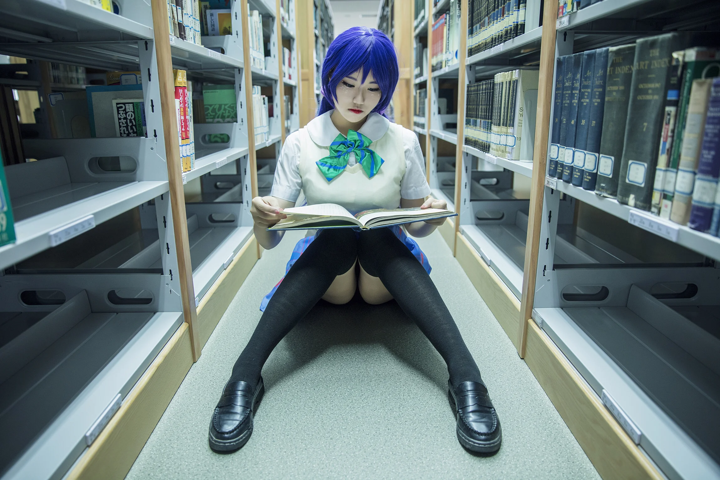 LL校服东条希COS写真