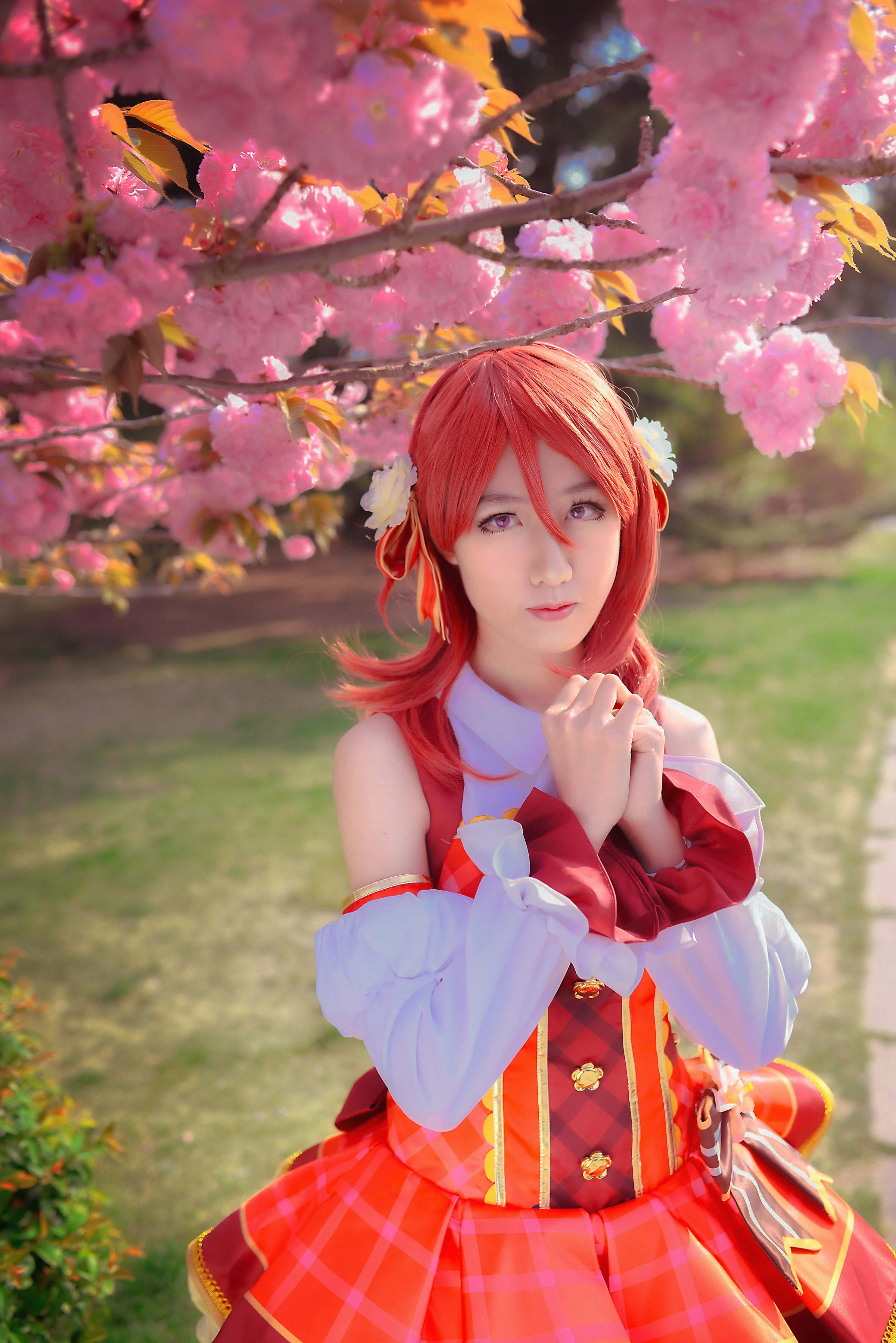 lovelive西木野真姬COS写真，花海真美