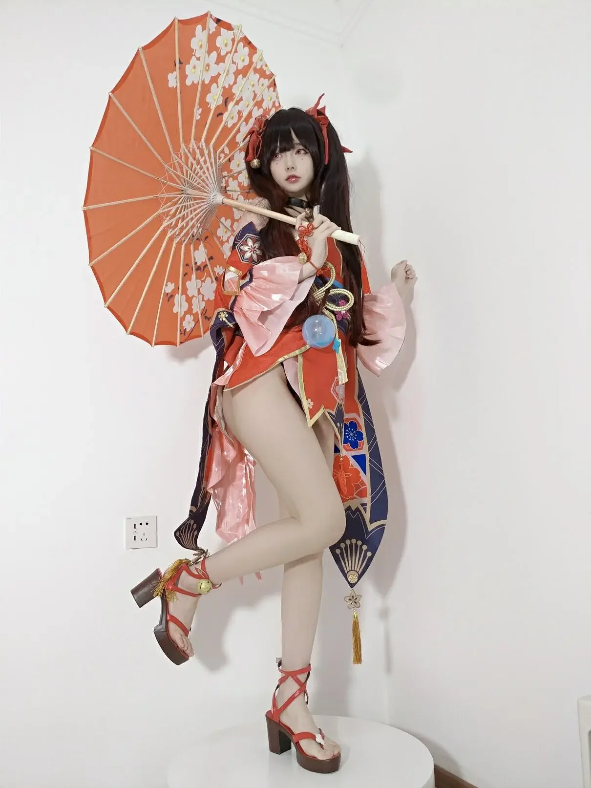 迷之呆梨 – 自撮り写真 花火