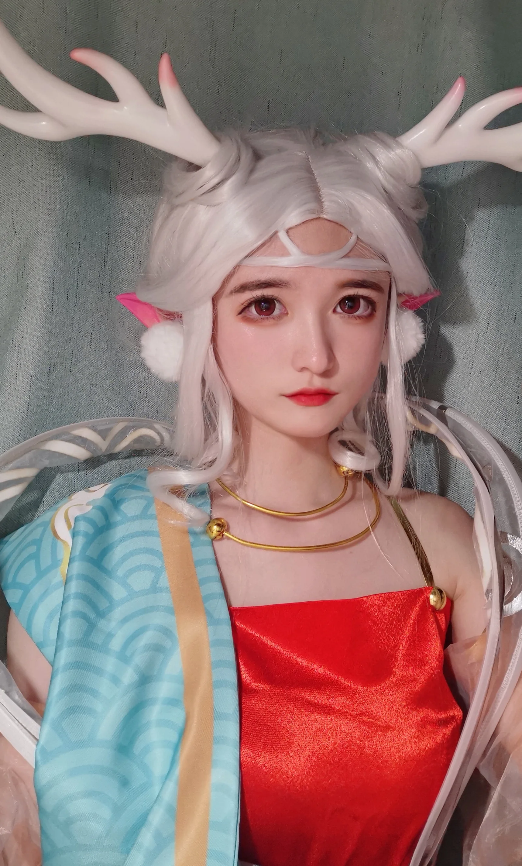 【王者荣耀】遇见神鹿COS写真