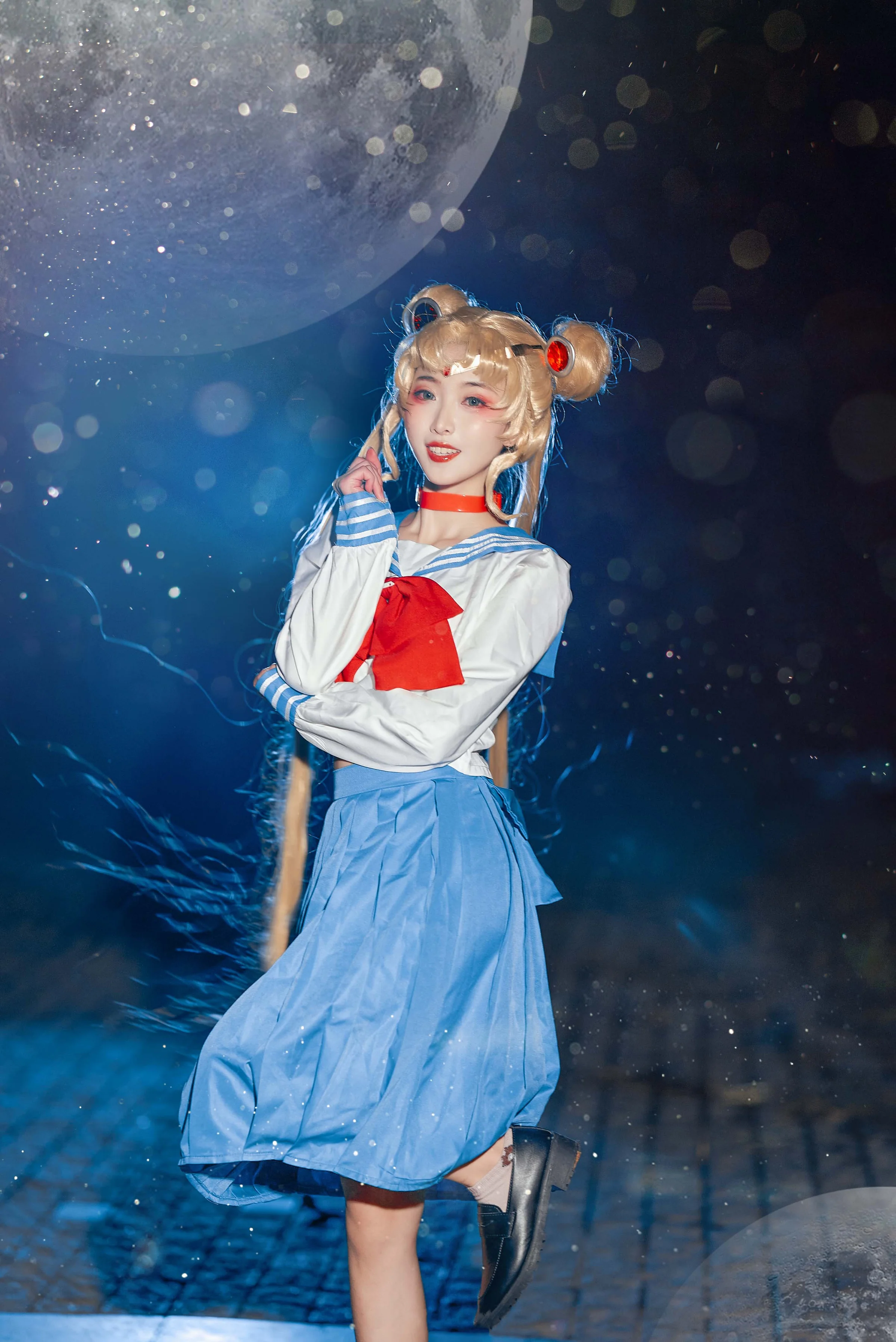 《美少女战士》月野兔COS写真