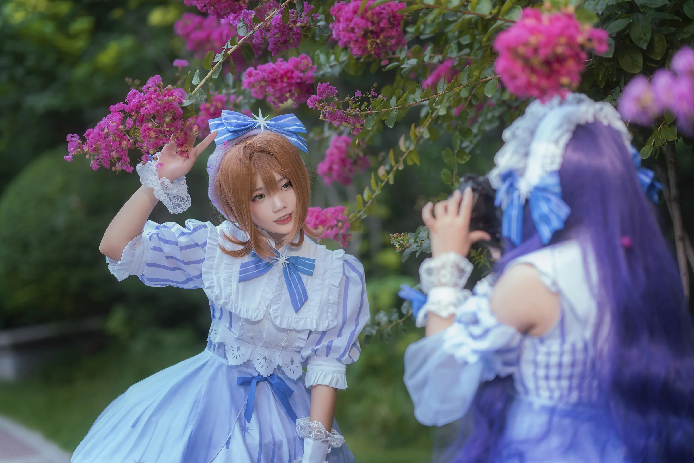 魔卡少女樱 木之本樱&知世COS写真