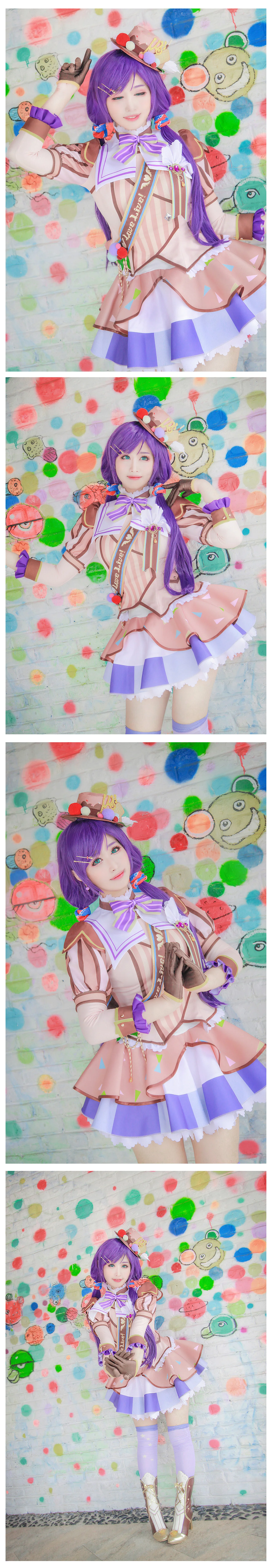 lovelive东条希COS写真，冰淇淋觉醒