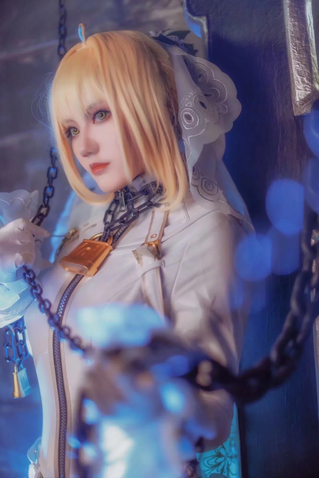 FGO·尼禄 花嫁初始ver COS写真