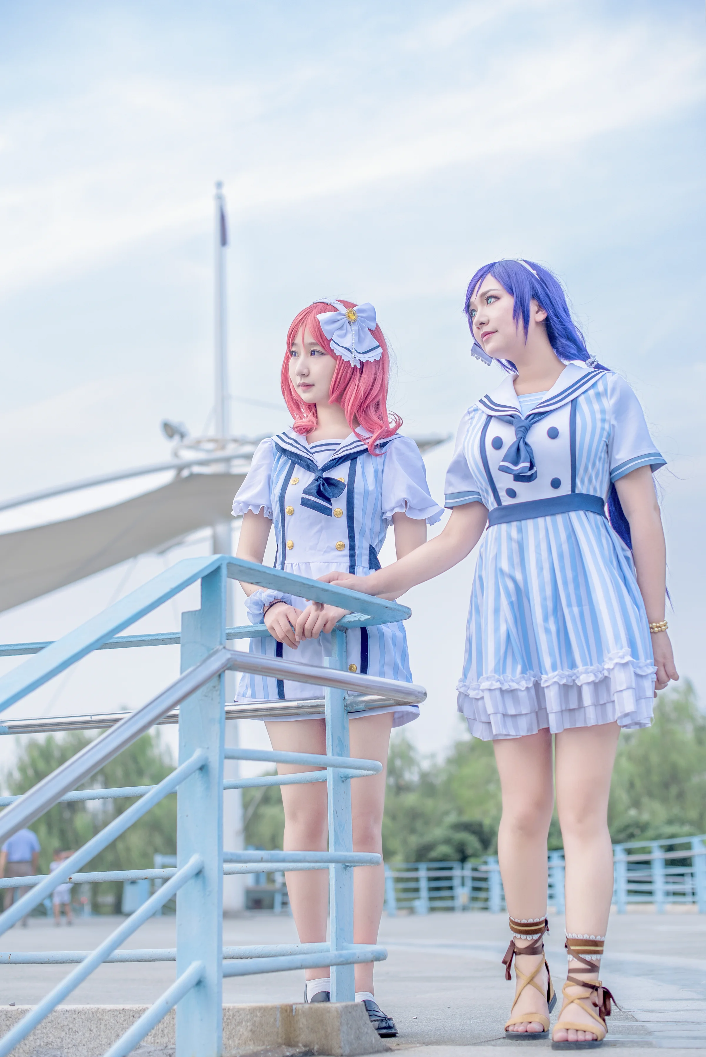 ll海盗未觉醒 花阳x凛x希x姬COS写真