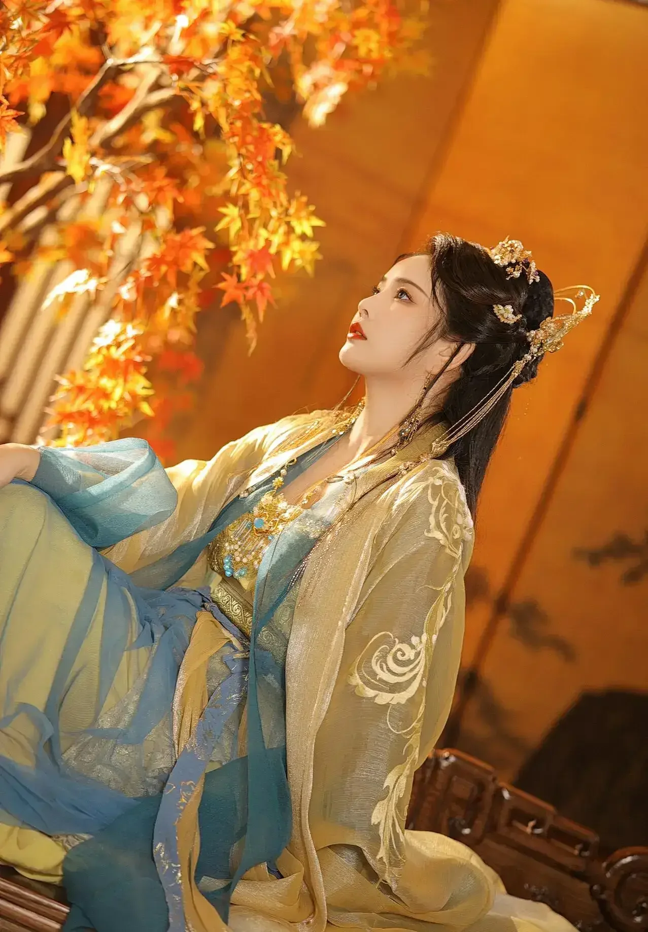 苏嫣嫣阿姨 – 白茶清欢｜高清图片集