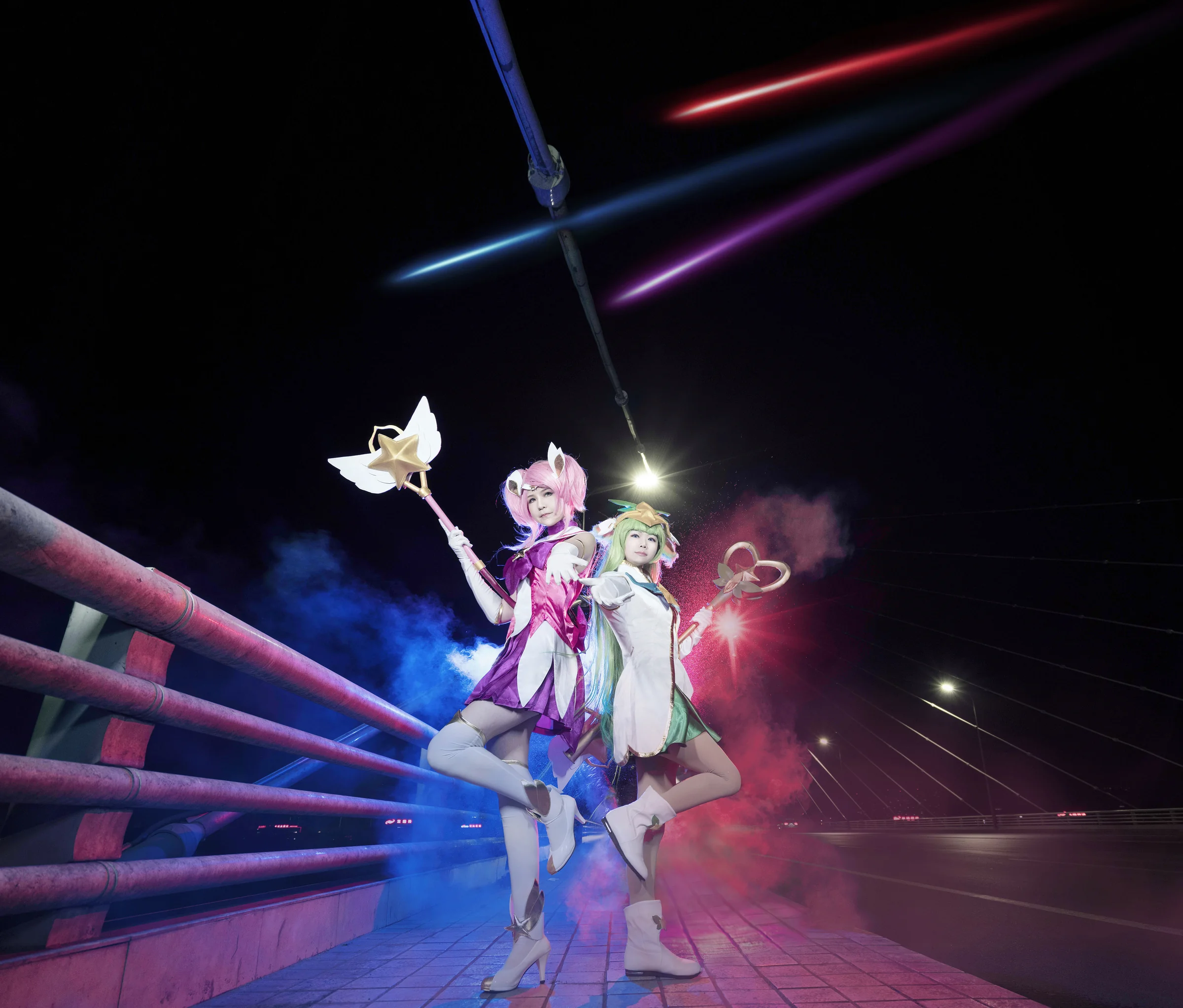 lol魔法少女 拉克丝COS写真