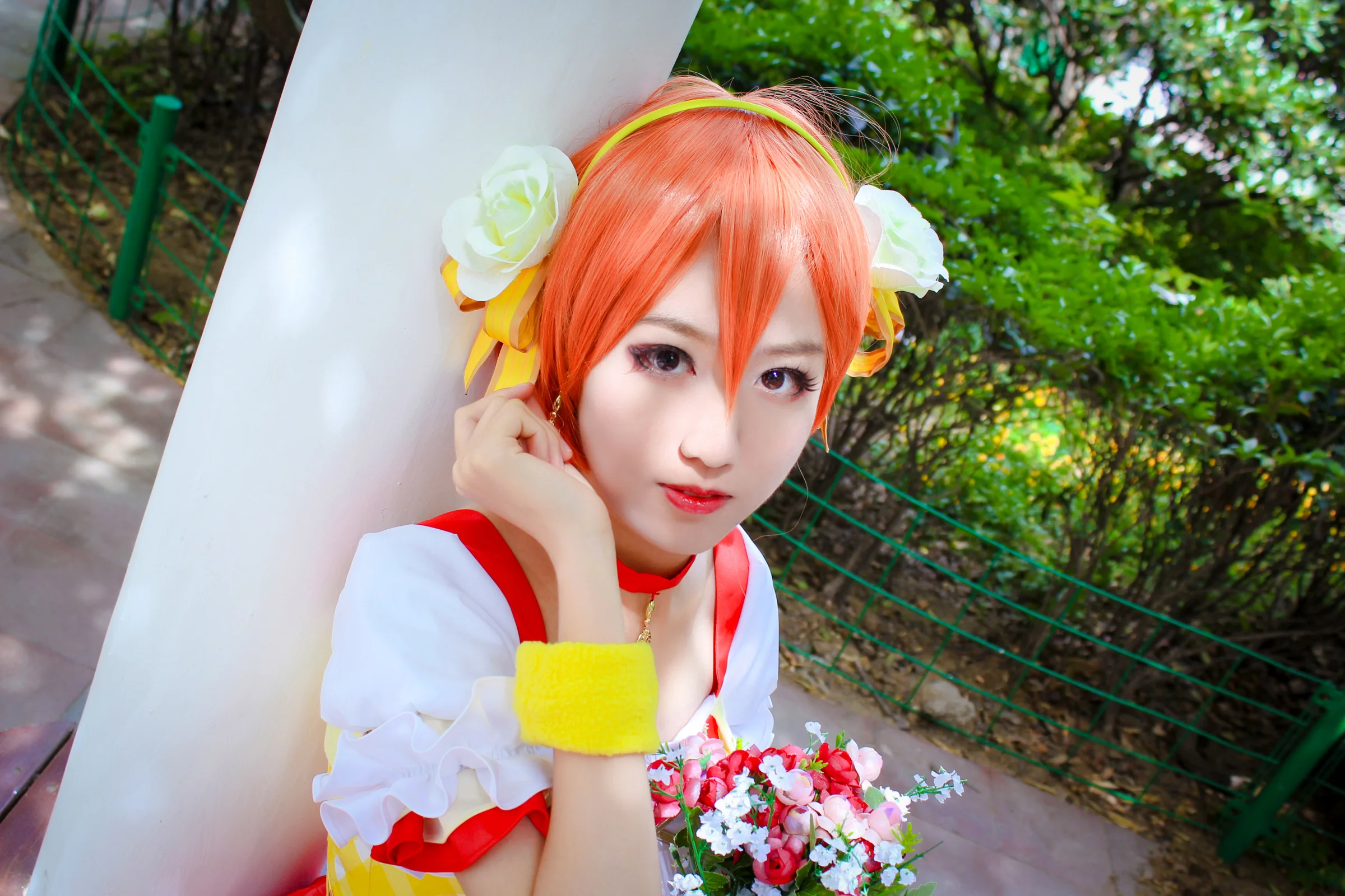 lovelive星空凛COS写真，青春活泼