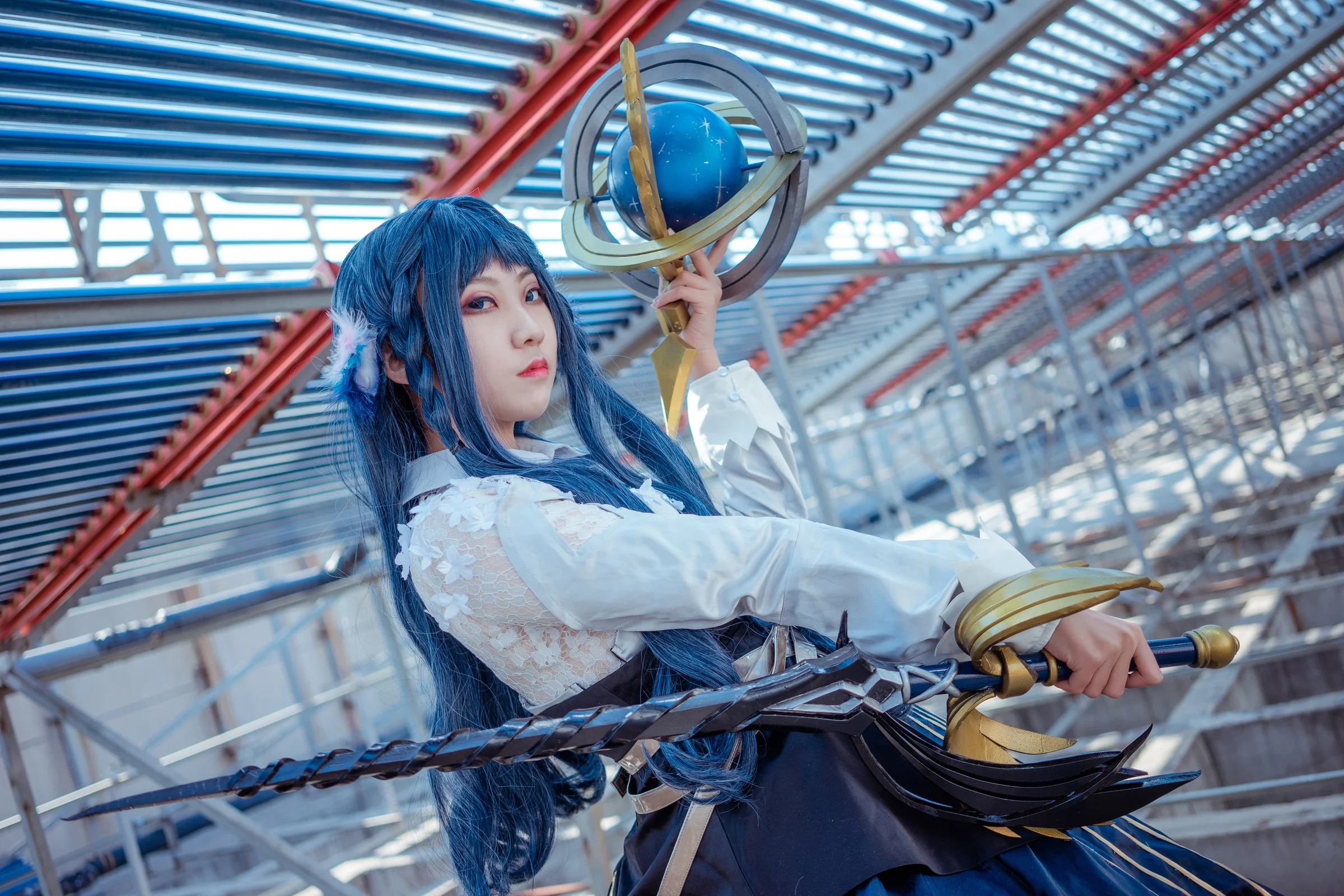 明日方舟 星极COS写真