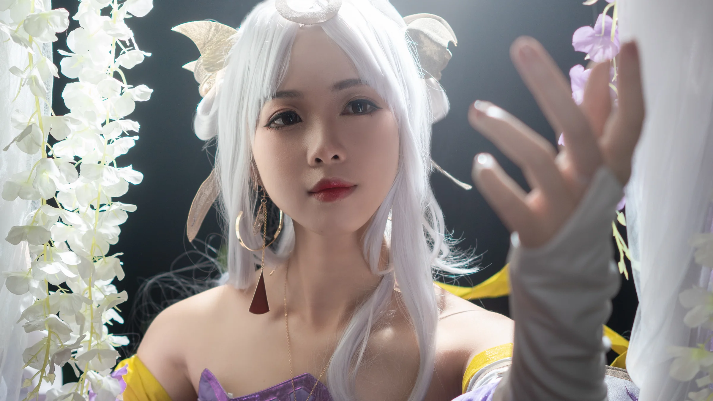 《王者荣耀》嫦娥COS写真