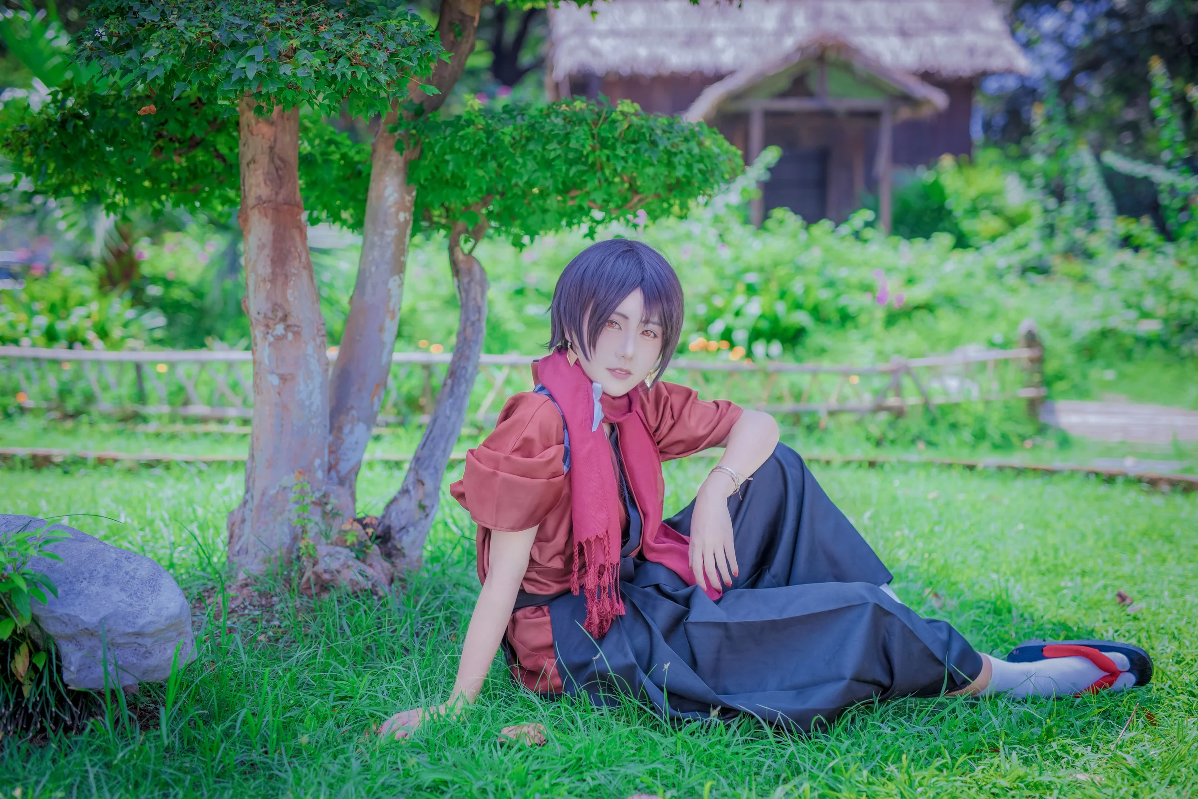 刀剑乱舞加州清光COS写真