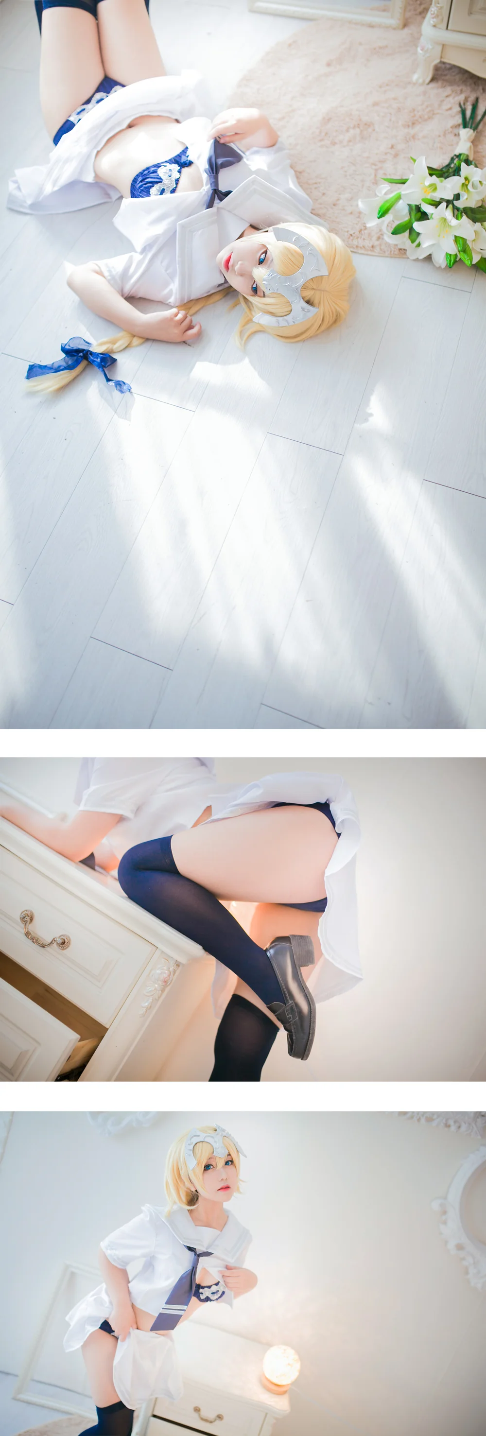 贞德COS写真 圣女与魔女
