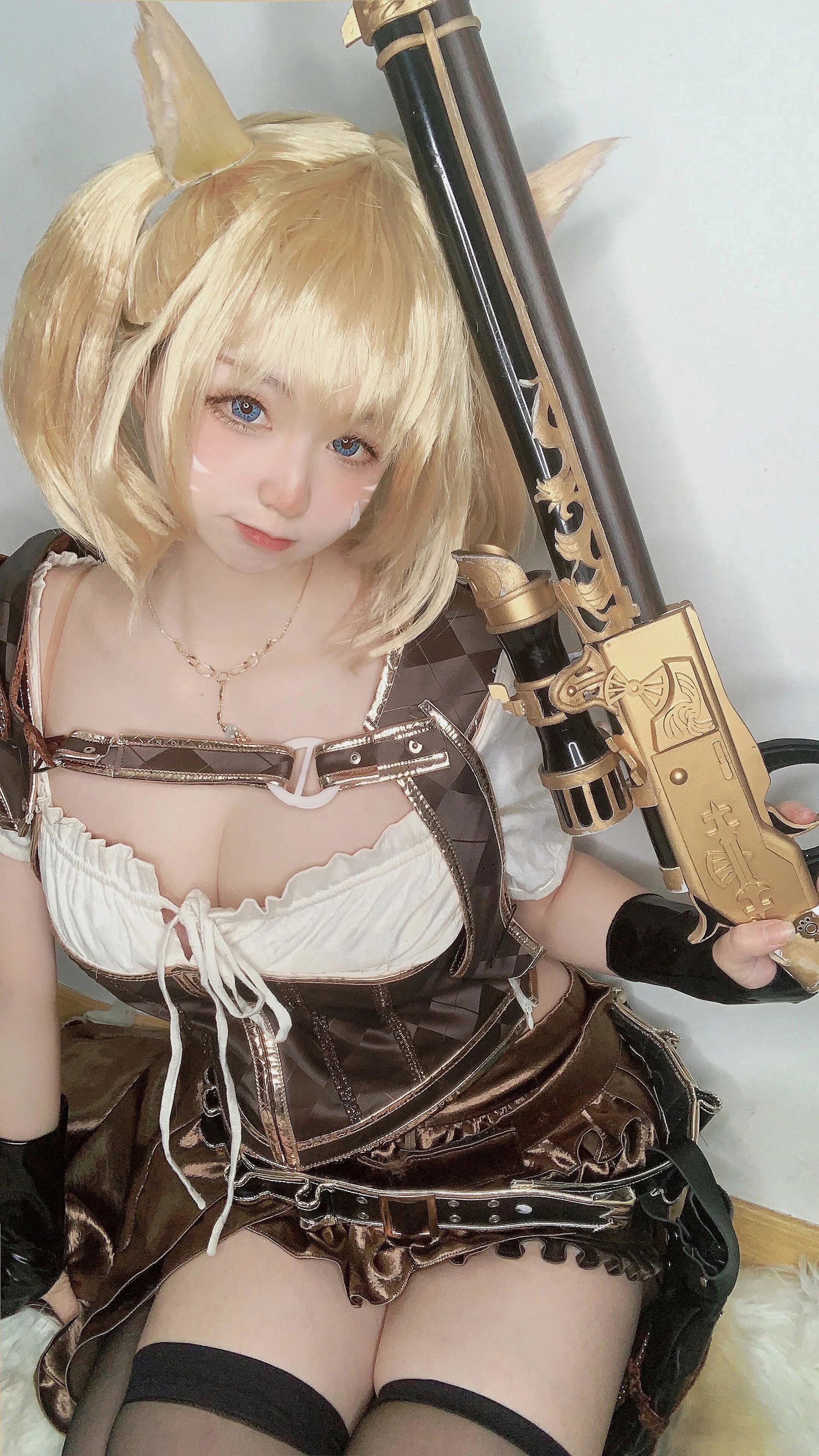最终幻想14 猫娘机工 COS写真