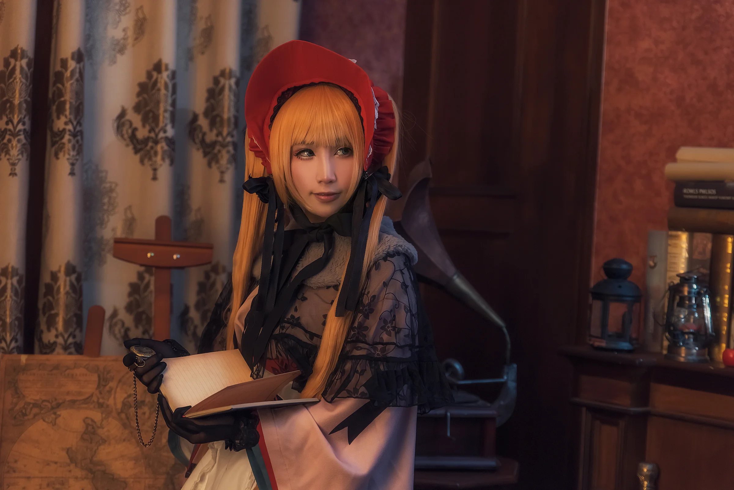蔷薇少女真红COS写真
