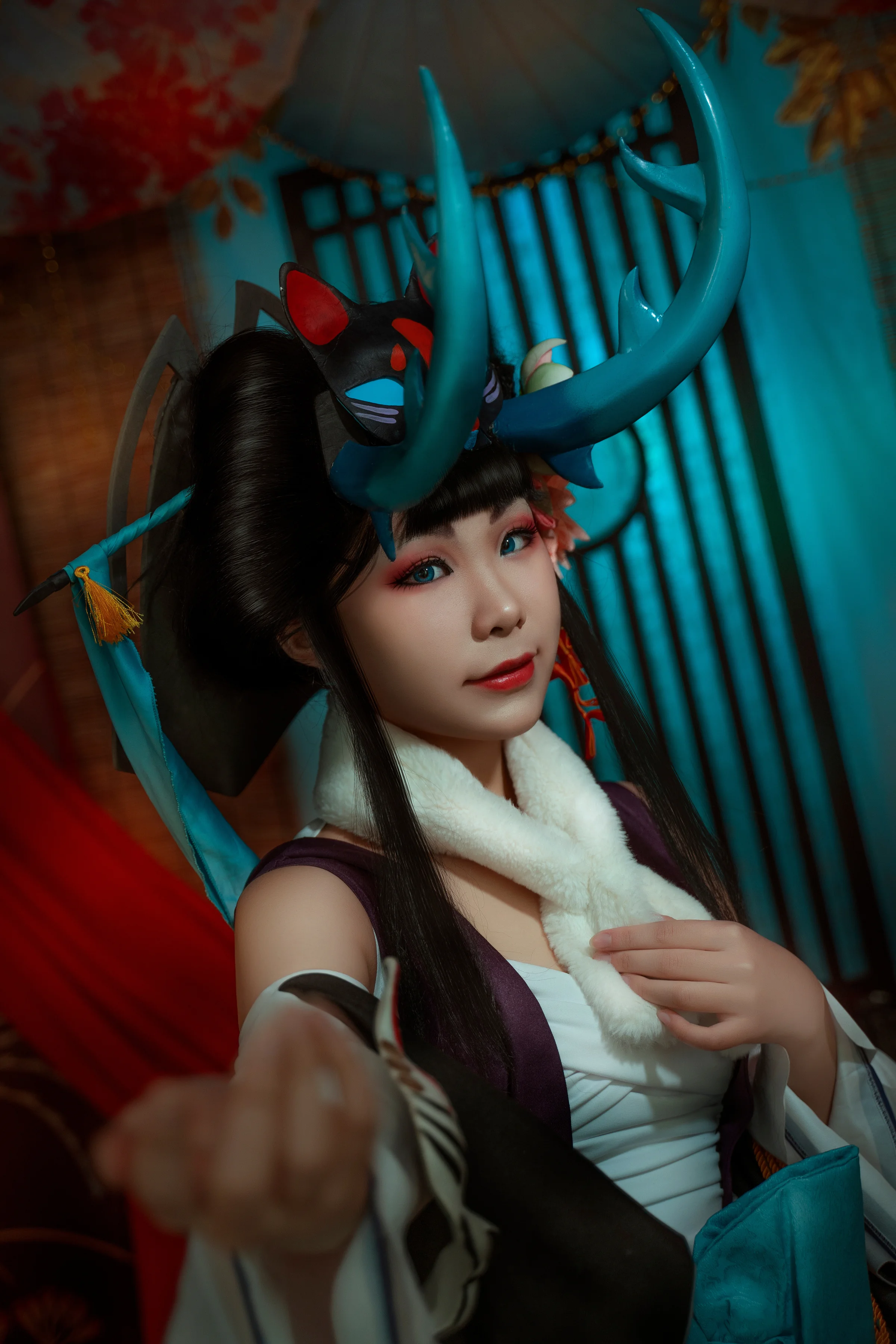 阴阳师 阎魔COS写真