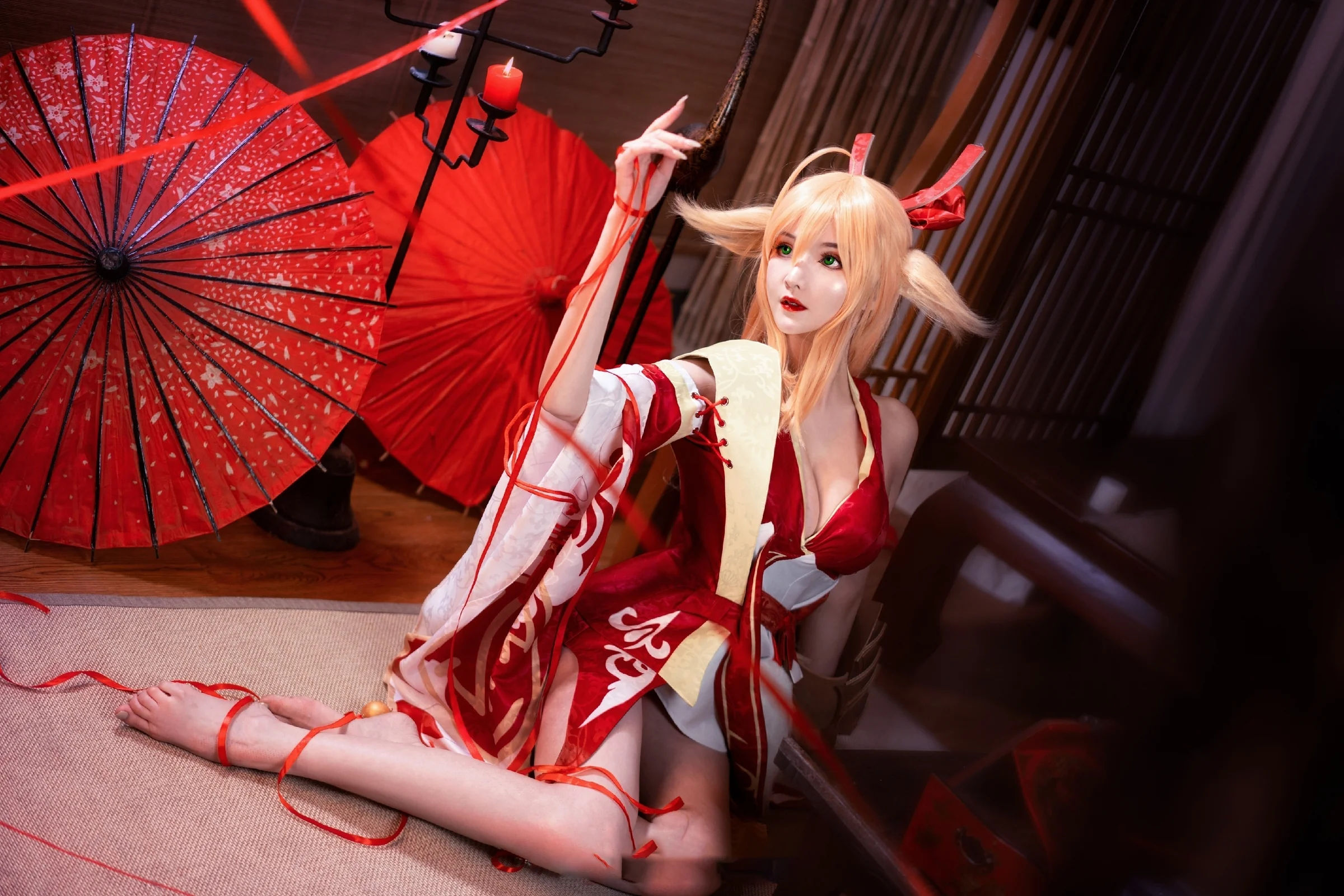 狐妖小红娘 涂山红红COS写真