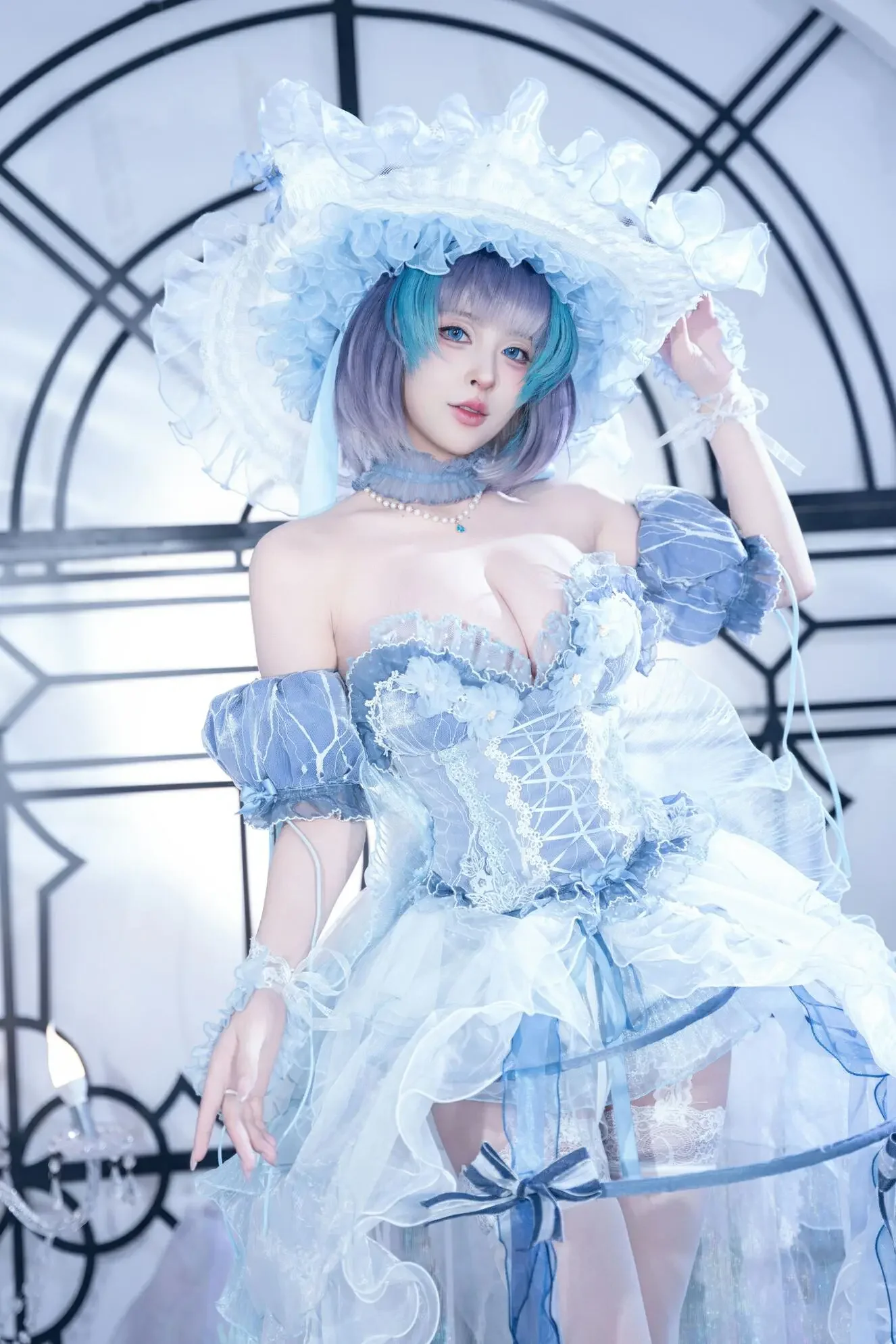 清水由乃 – 碧蓝航线 柴郡废稿礼服｜高清图片集
