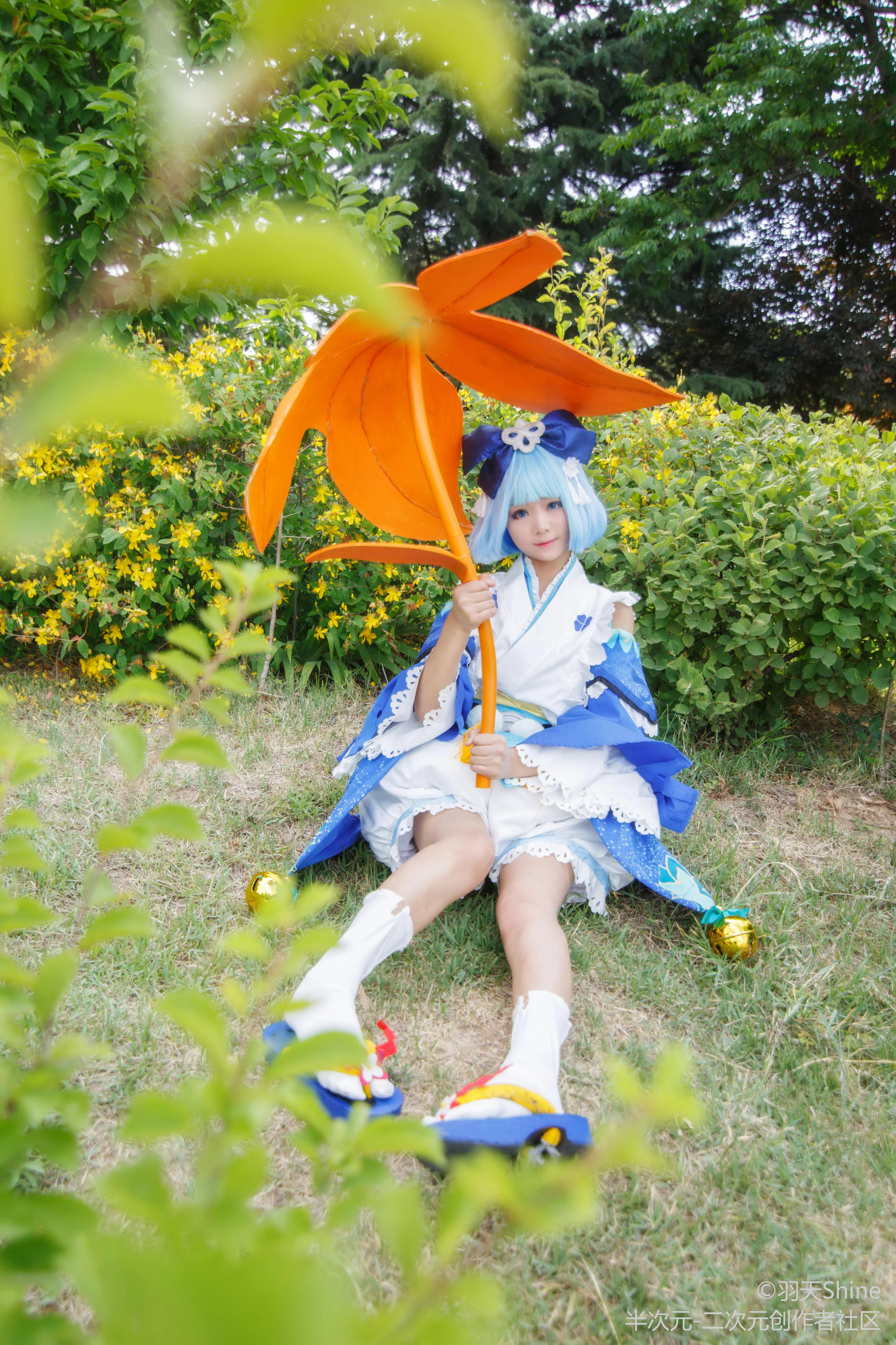 阴阳师萤草COS写真