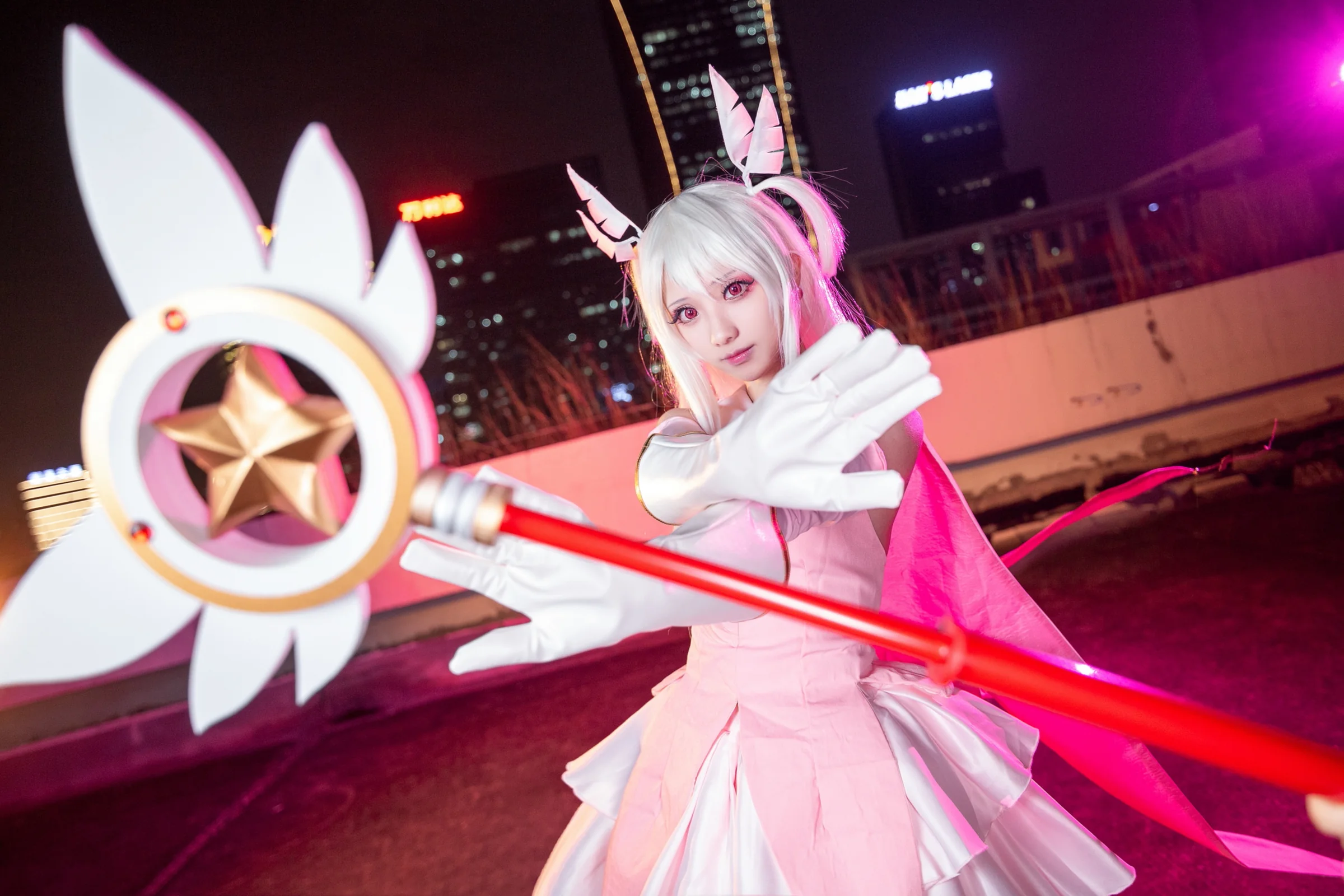 魔法少女伊莉雅COS写真