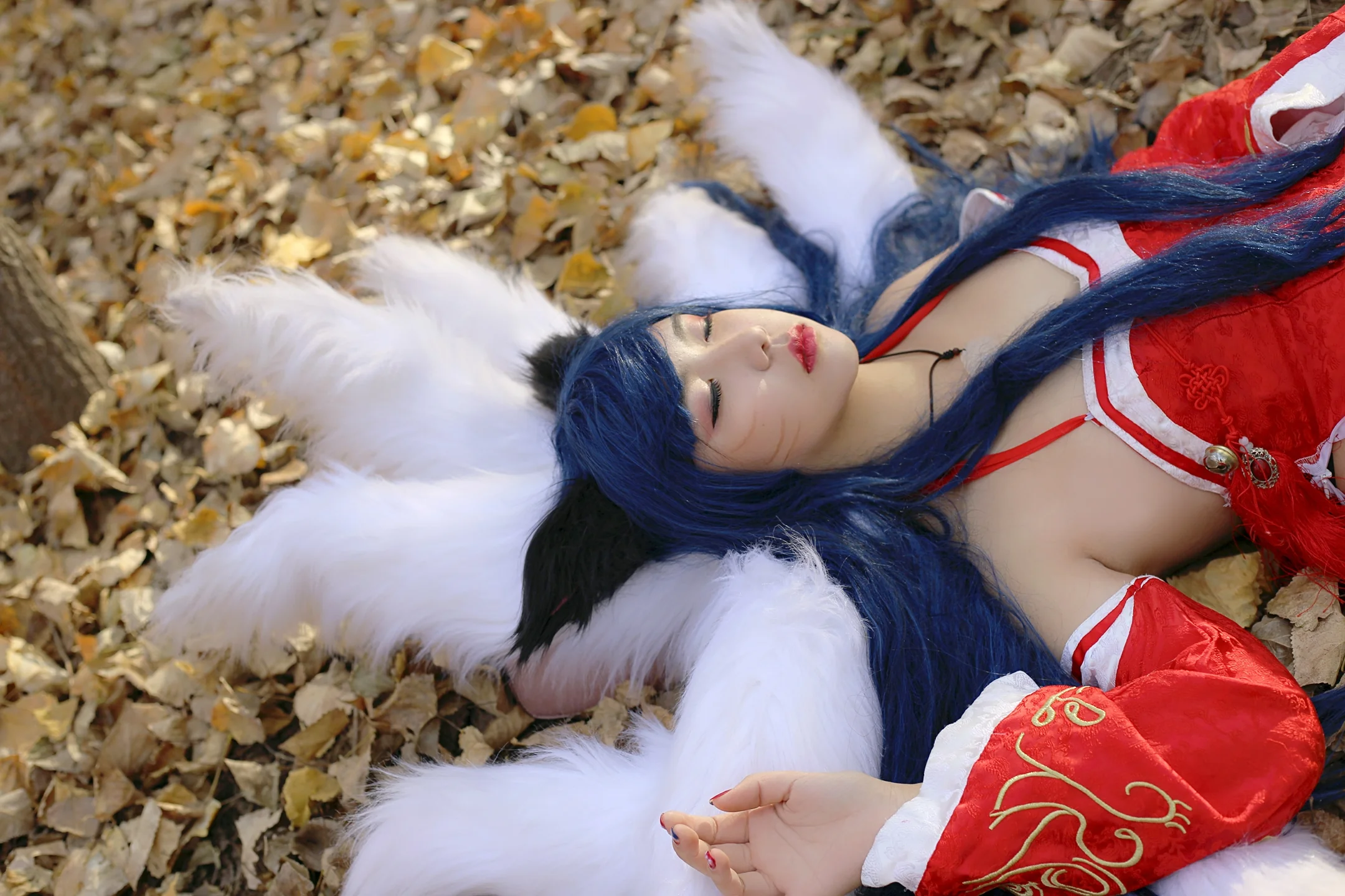 英雄联盟LOL 阿狸COS写真