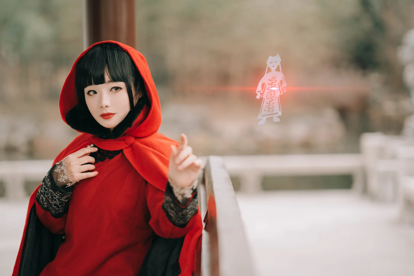 无心法师 岳绮罗COS写真