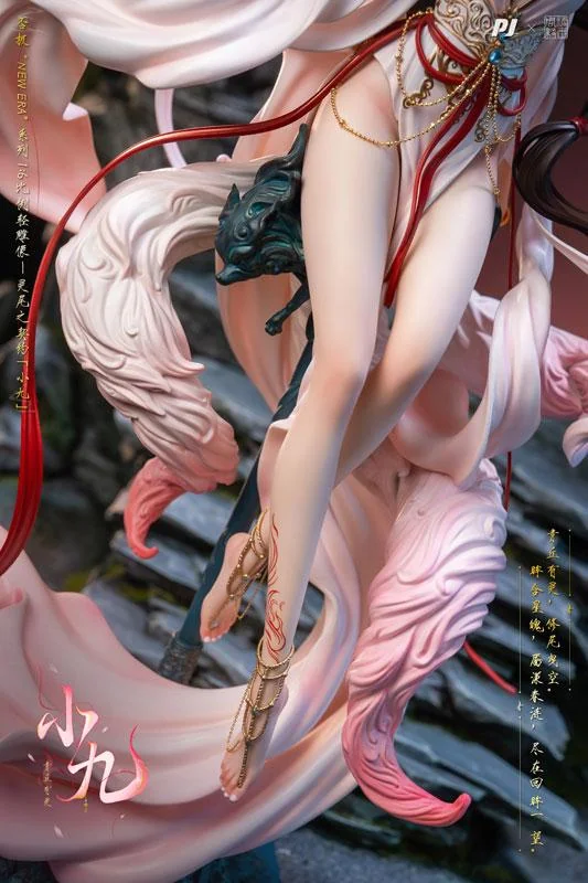 PIJI发布《糖王周毅原创系列》灵狐契约-小九模型手办｜高清图片集