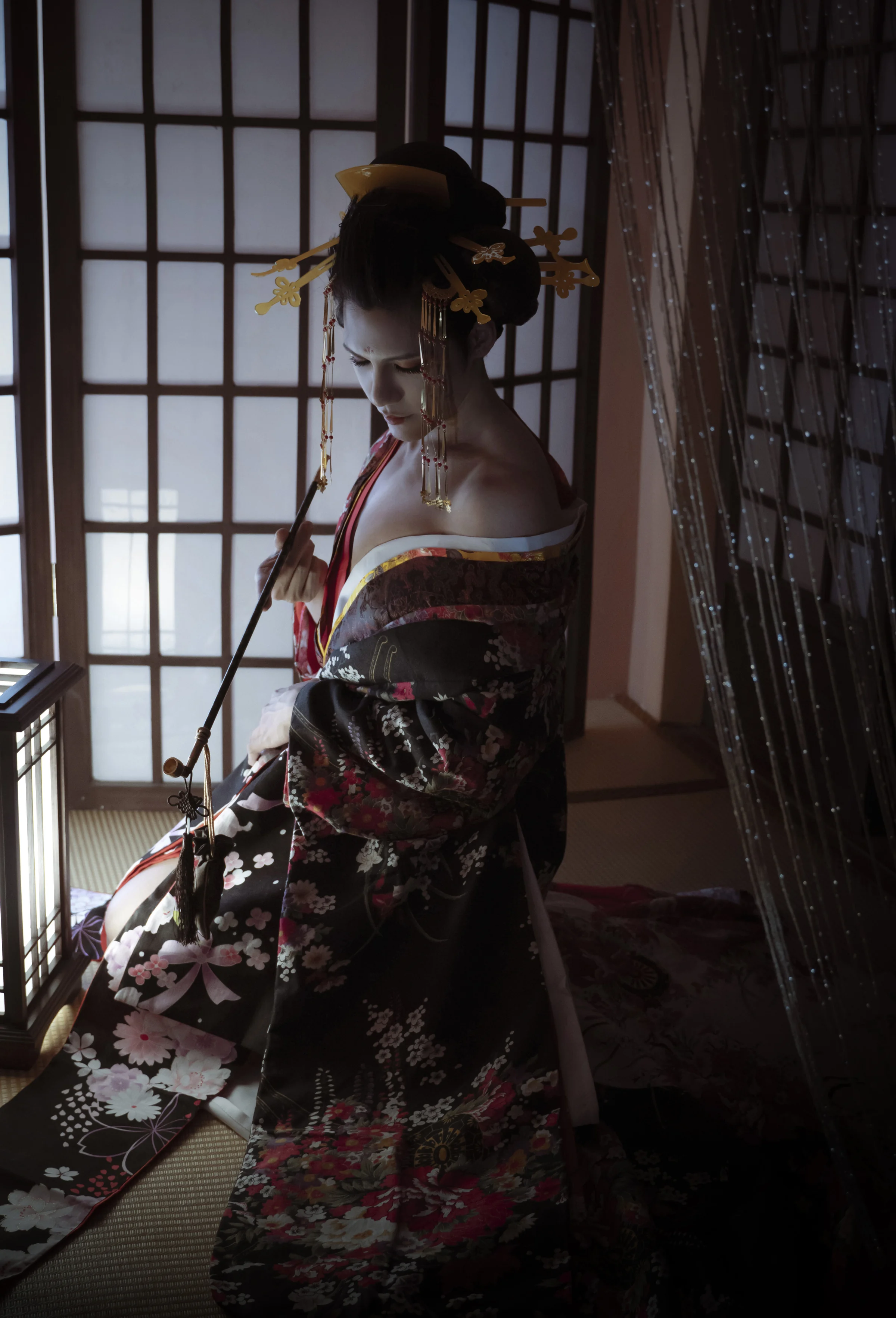 恶女花魁COS写真