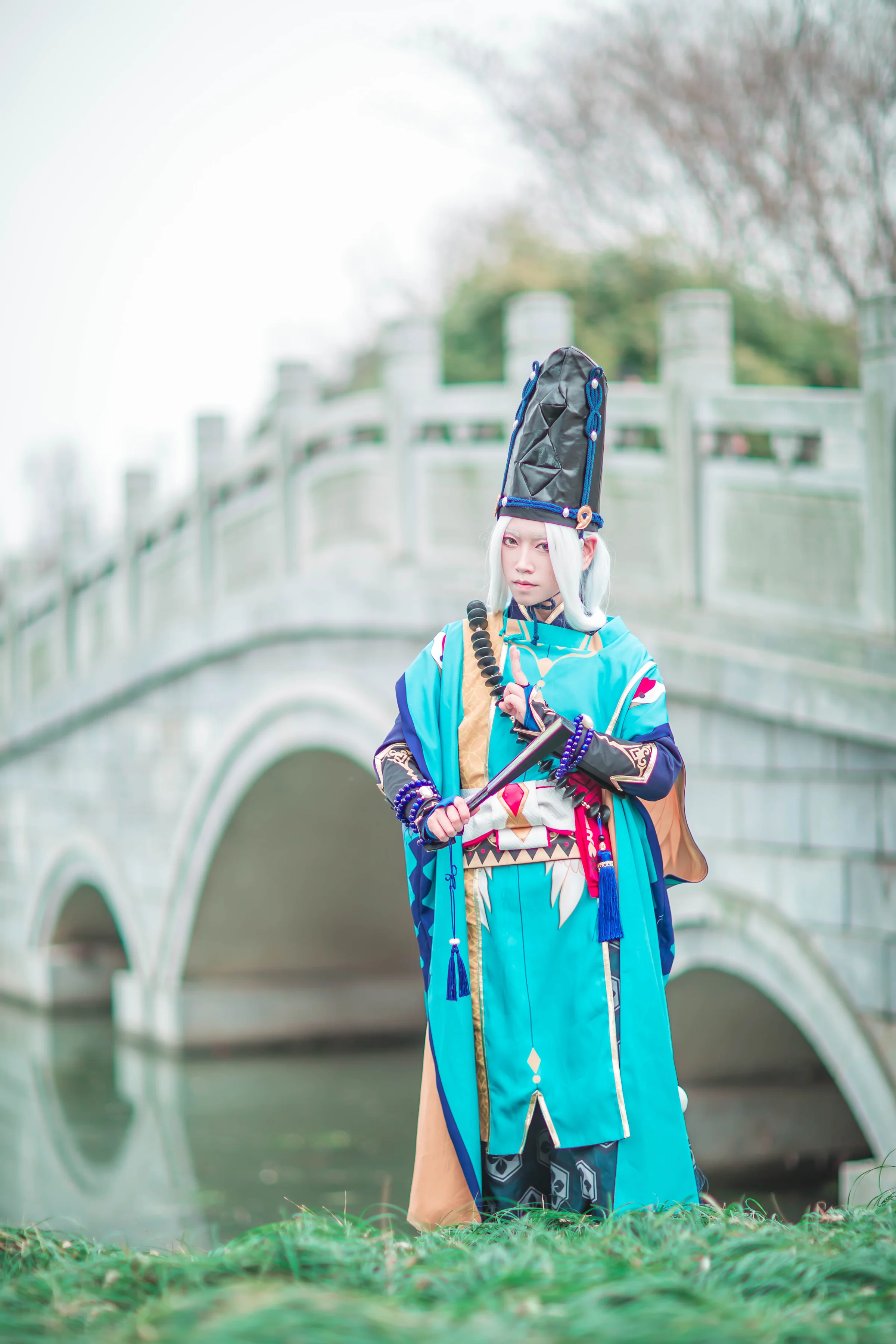 阴阳师手游安倍晴明COS写真