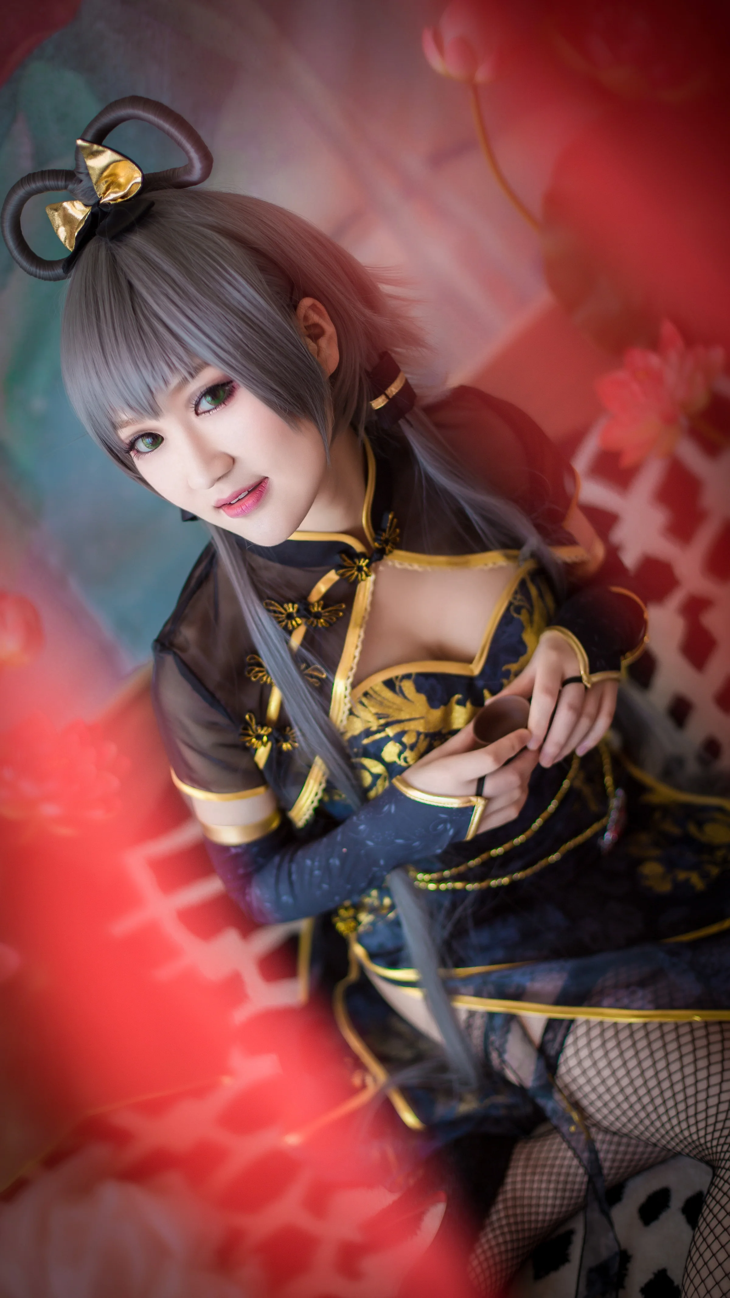 VOCALOID金丝雀洛天依COS写真