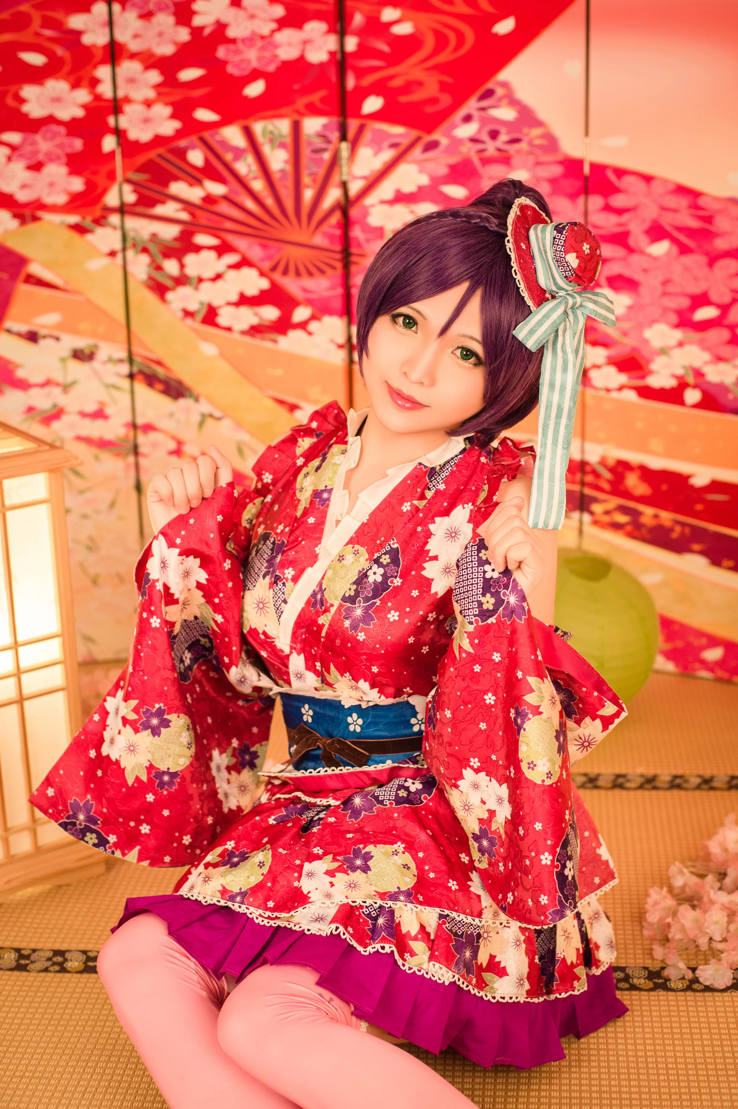 【lovelive！】东条希浴衣觉醒COS写真