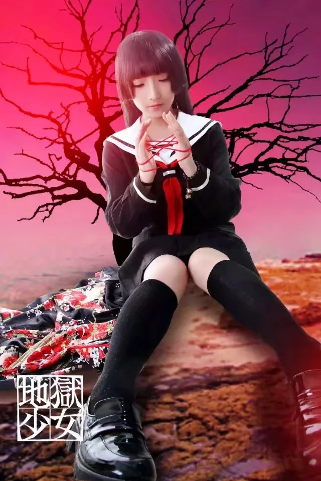地狱少女阎魔爱COS写真,地狱天堂，一念之间