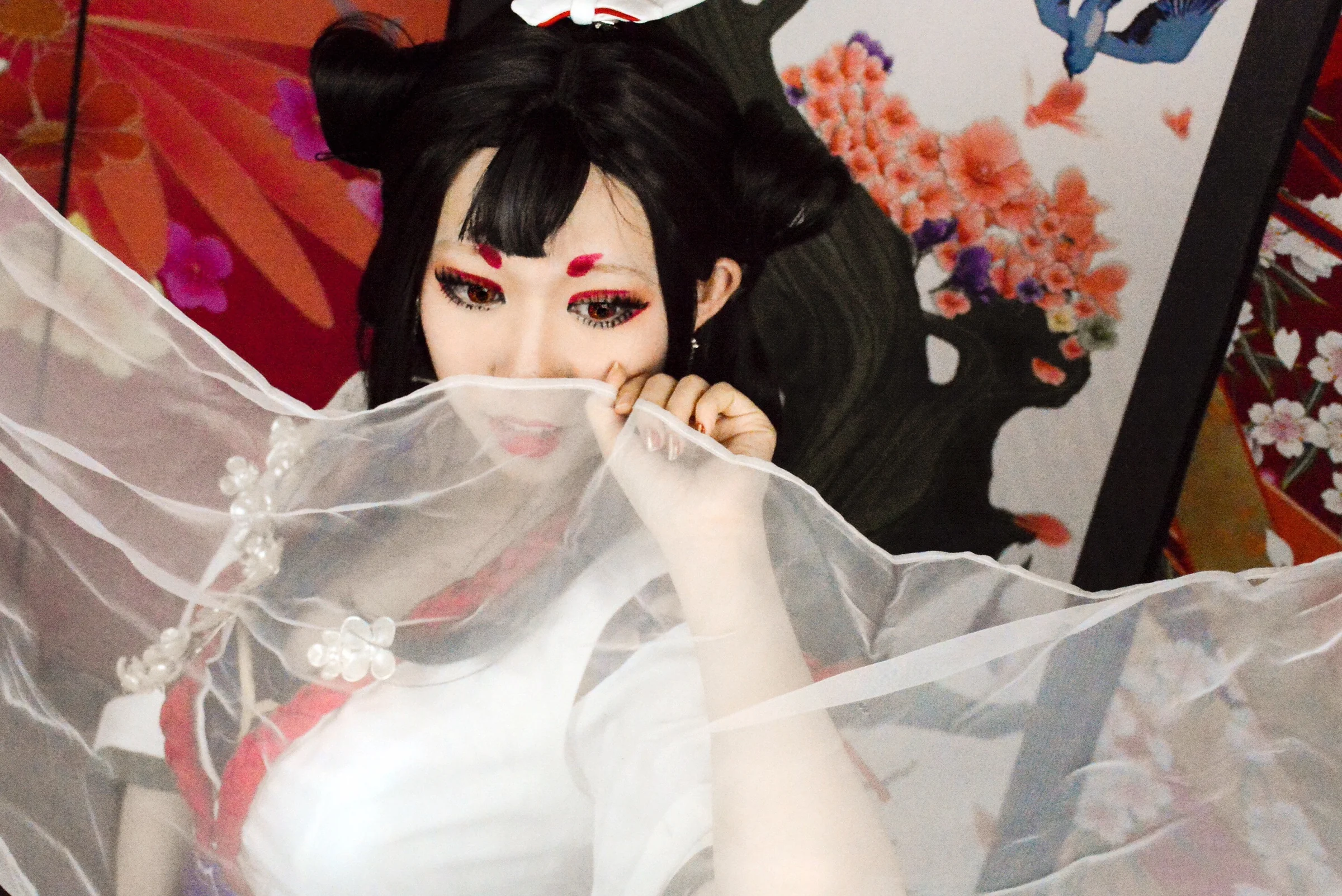 阴阳师花鸟卷COS写真，最喜欢花鸟卷小姐姐了