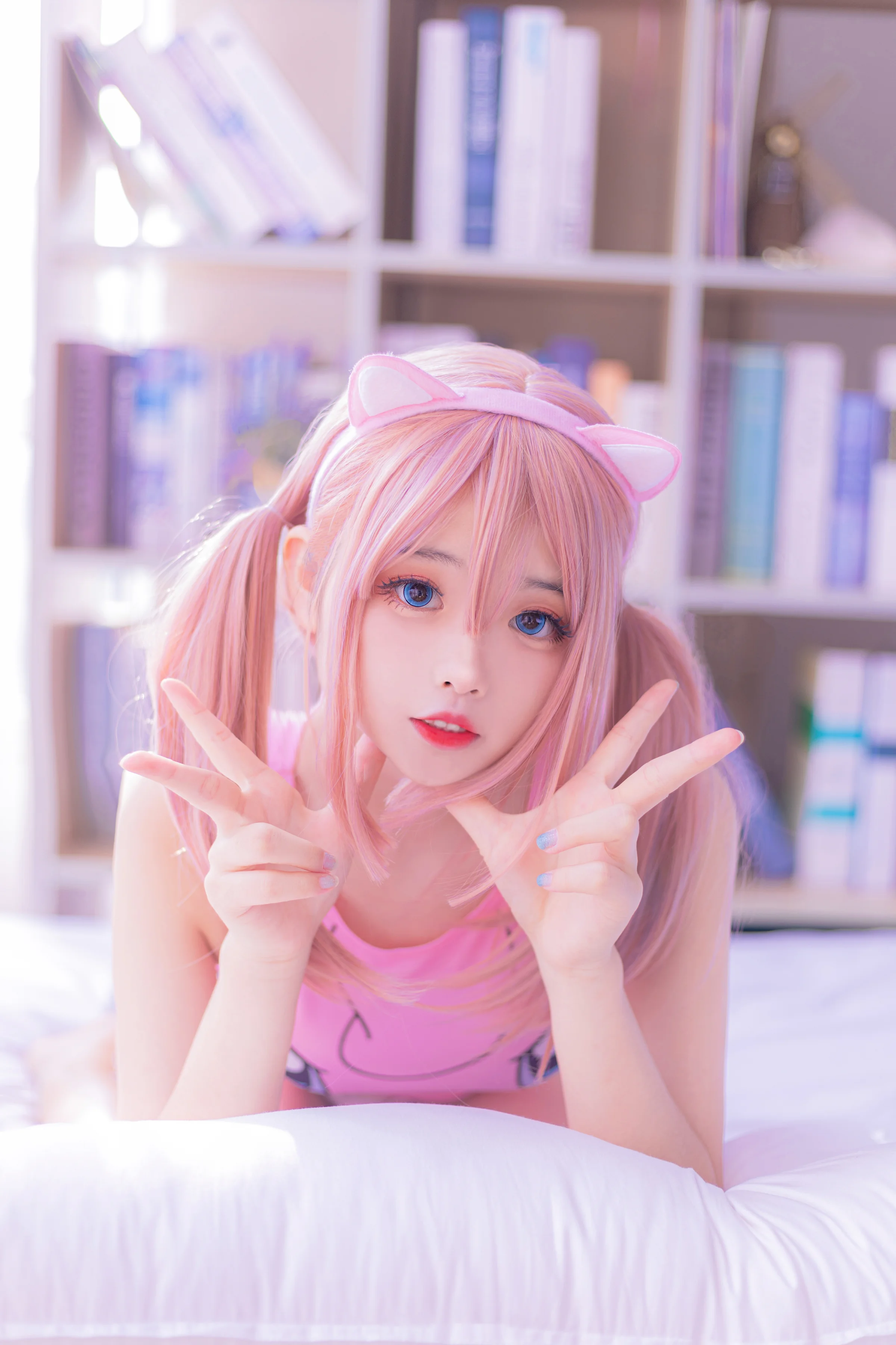 精灵宝可梦 胖丁拟人COS写真