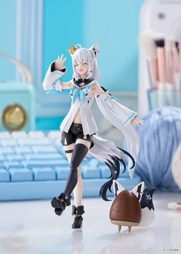 hololive production 系列 figma 白上吹雪完成品模型｜高清图片集