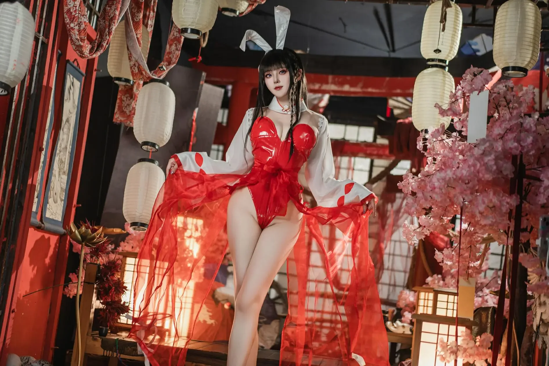 Natsuko_夏夏子 – 碧蓝航线 大山巫女兔｜高清图片集