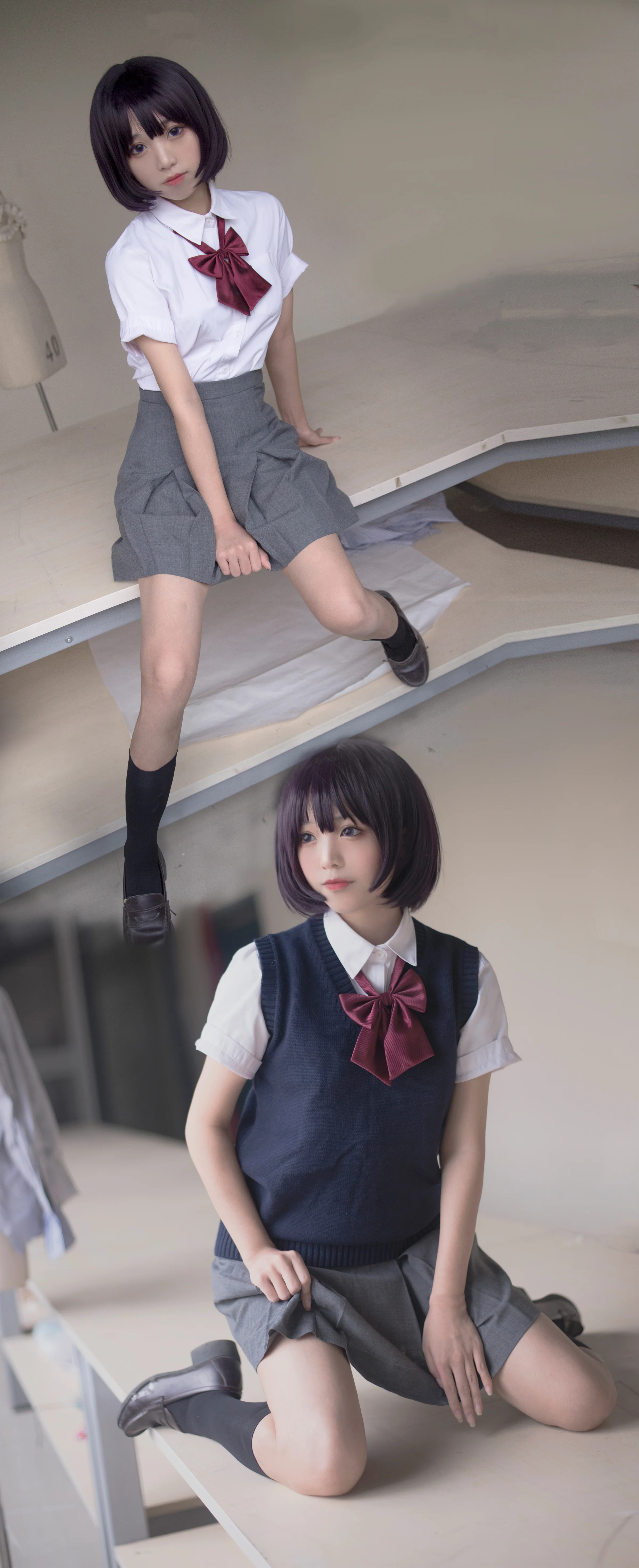 人渣的本愿安乐冈花火COS写真
