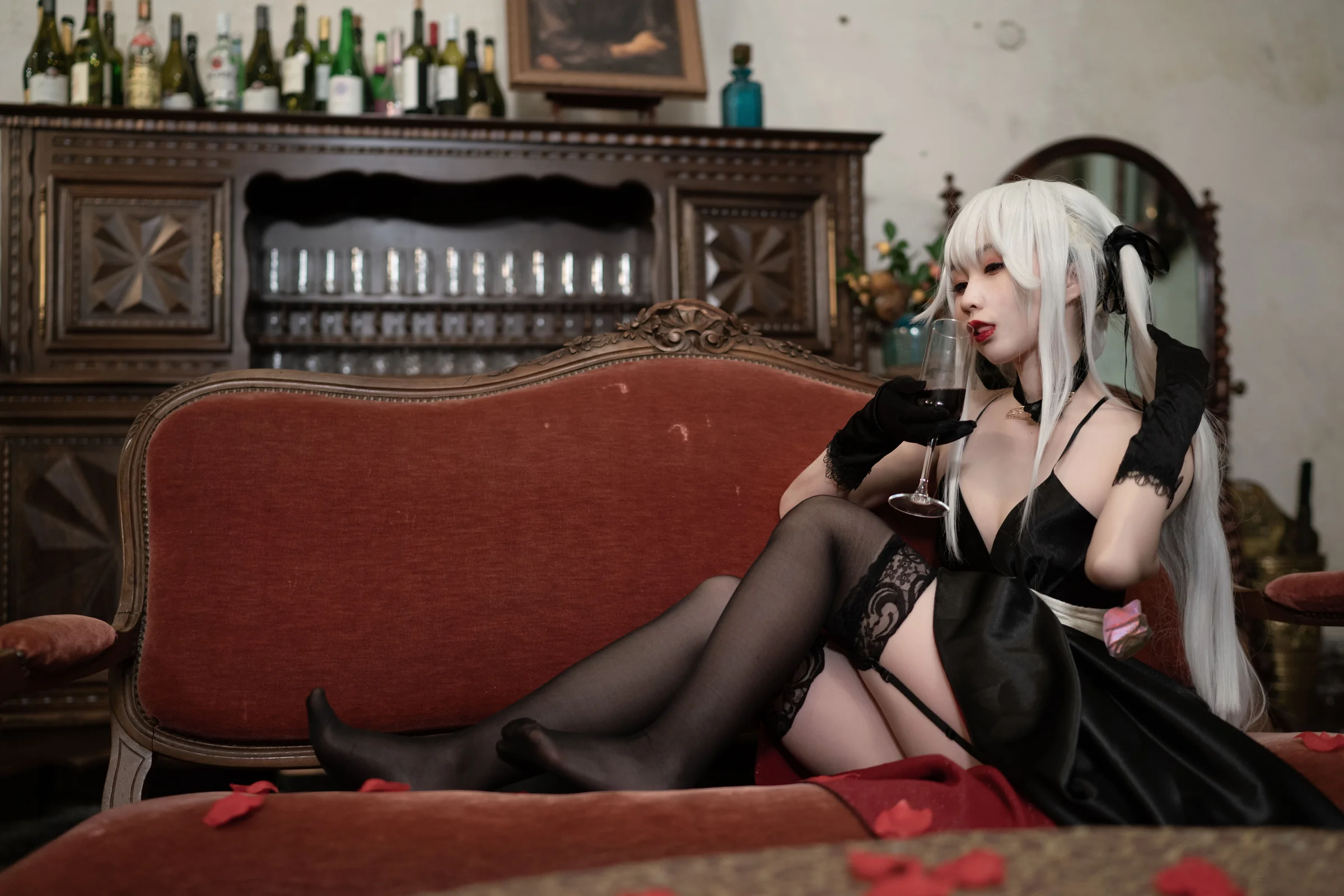 美少女万华镜 -被诅咒之传说少女 篝之雾枝礼服COS写真