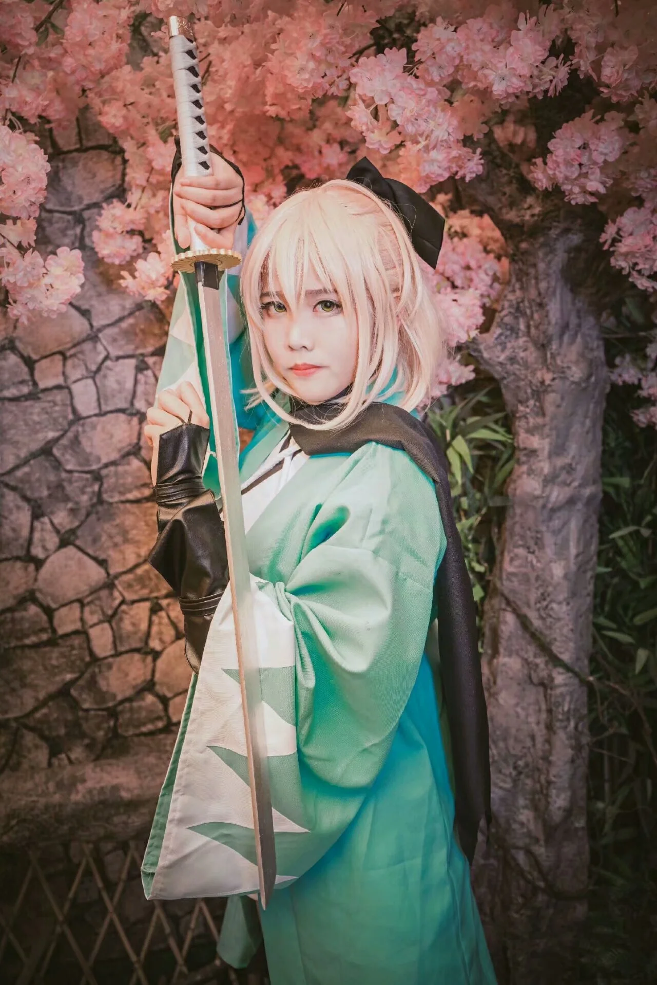 fgo 冲田总司COS写真