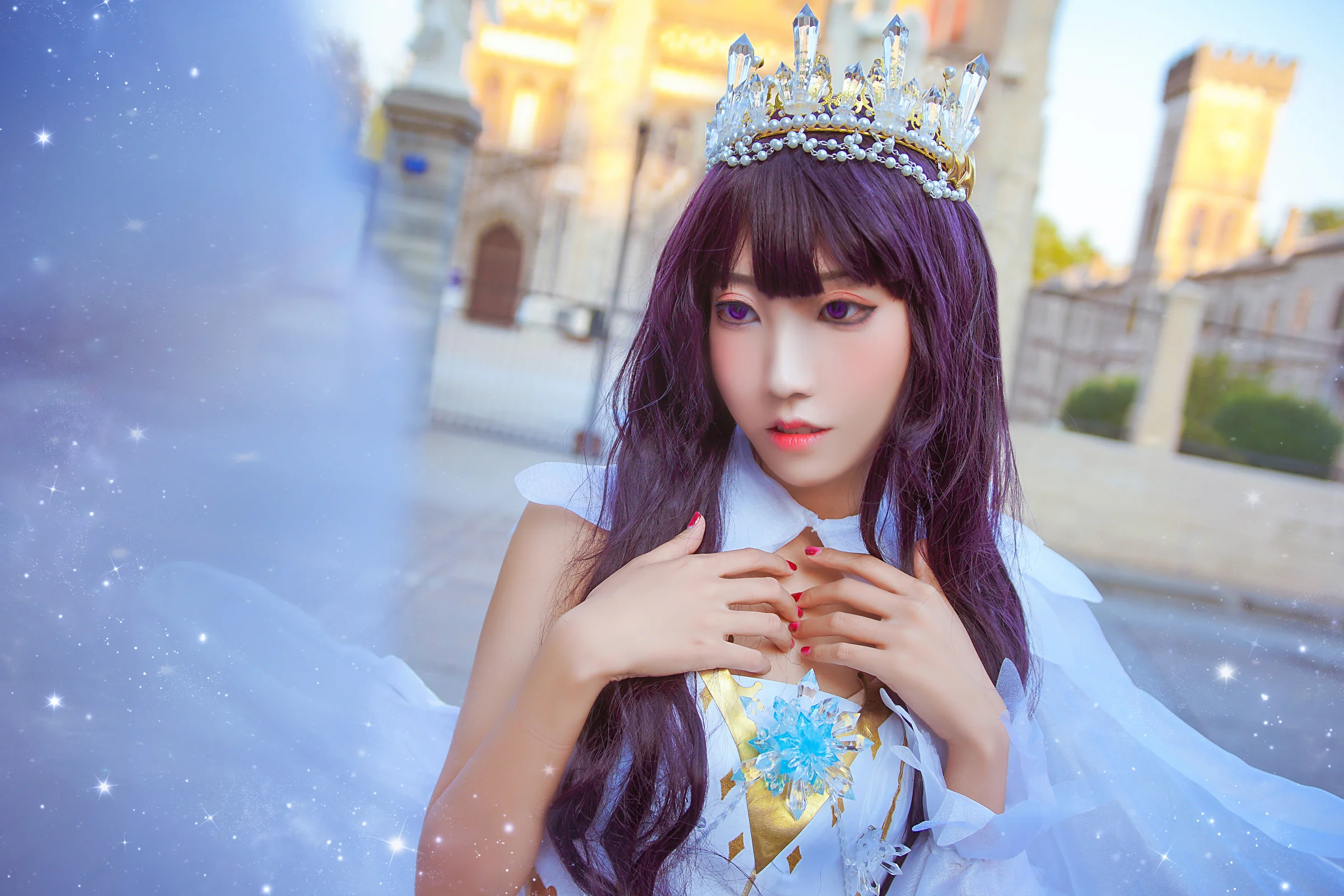 魔卡少女樱冰雪公主COS写真