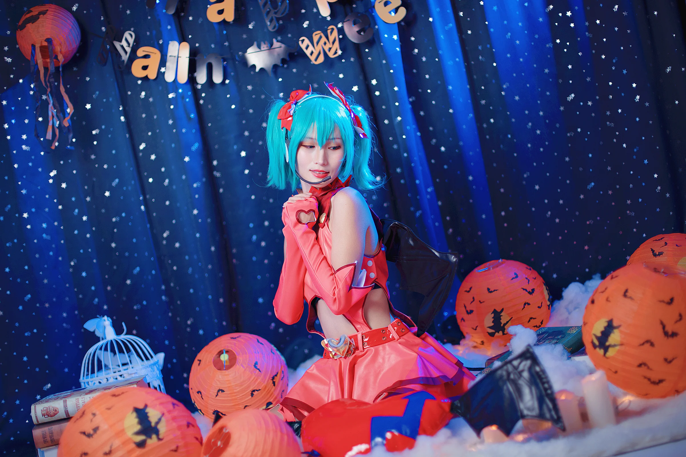 初音未来 小恶魔 COS写真
