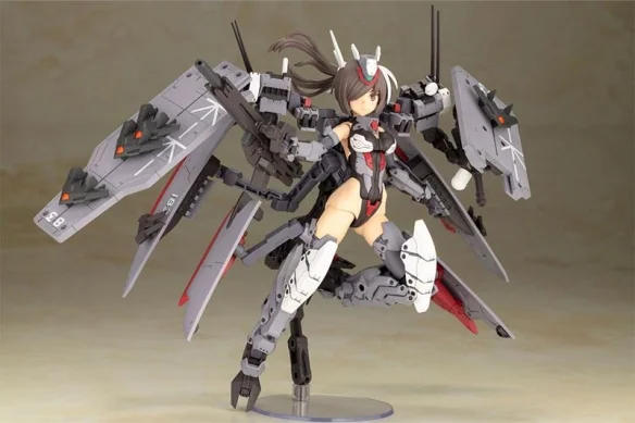 寿屋《机甲少女 Frame Arms Girl》金刚毁灭者Ver模型｜高清图片集