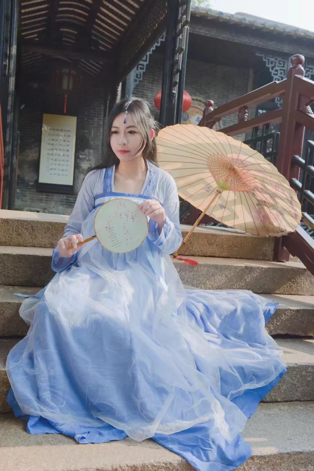 剑侠情缘叁纯阳襦裙COS写真