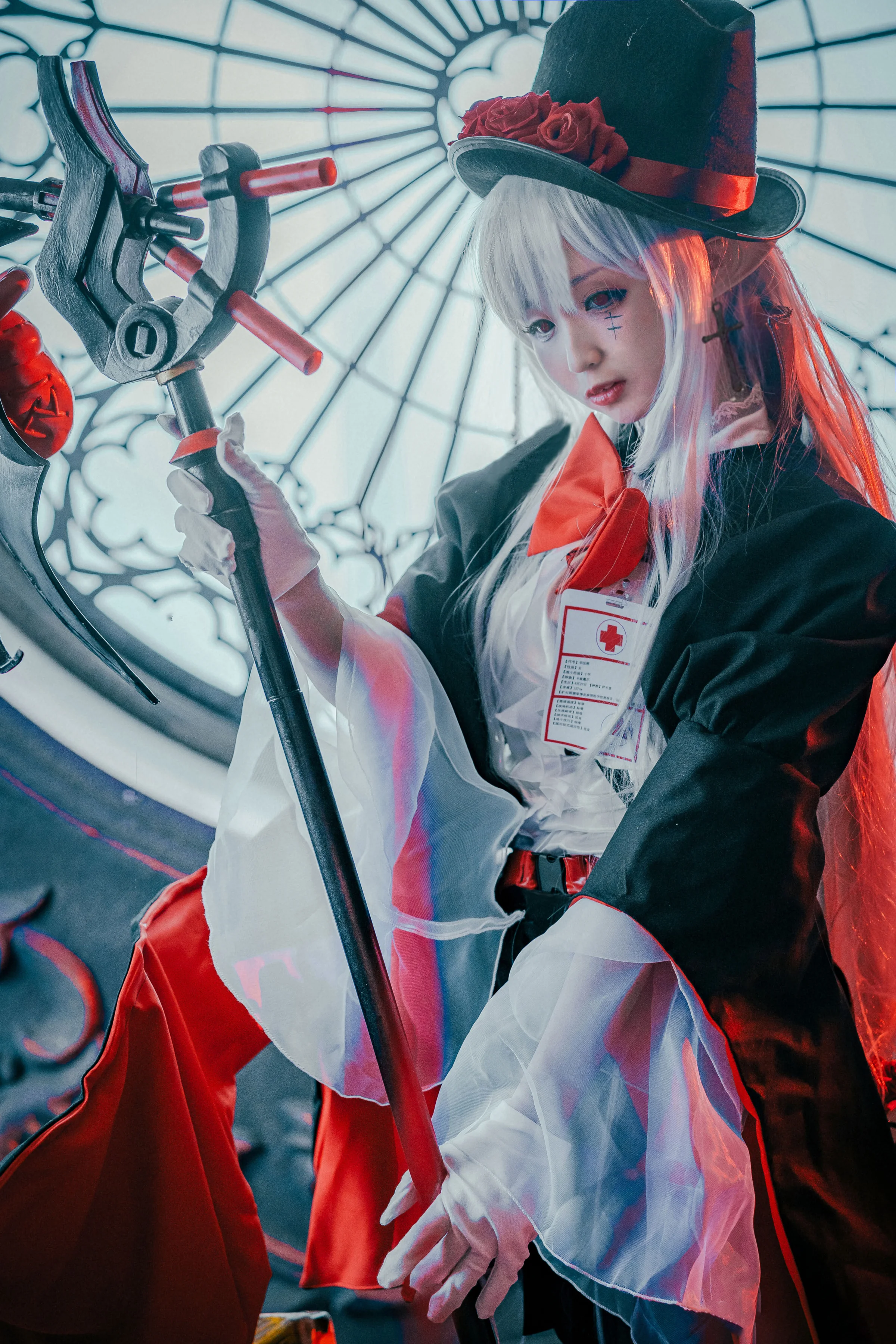 明日方舟 华法琳巫异盛宴COS写真