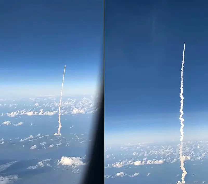 搭飛機看見《NASA火箭發射》親眼目睹「阿提米絲2號」升空這運氣真的爆棚｜高清图片集